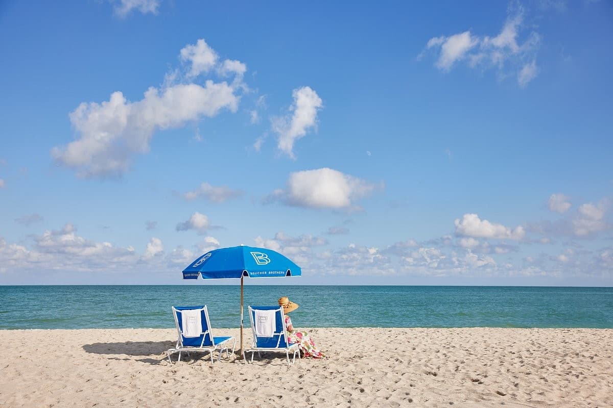 Beach at The Betsy Hotel in Miami Beach