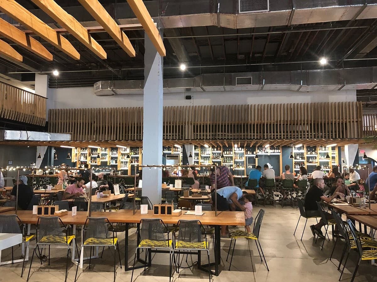 Interior view of The Citadel restaurant in Miami