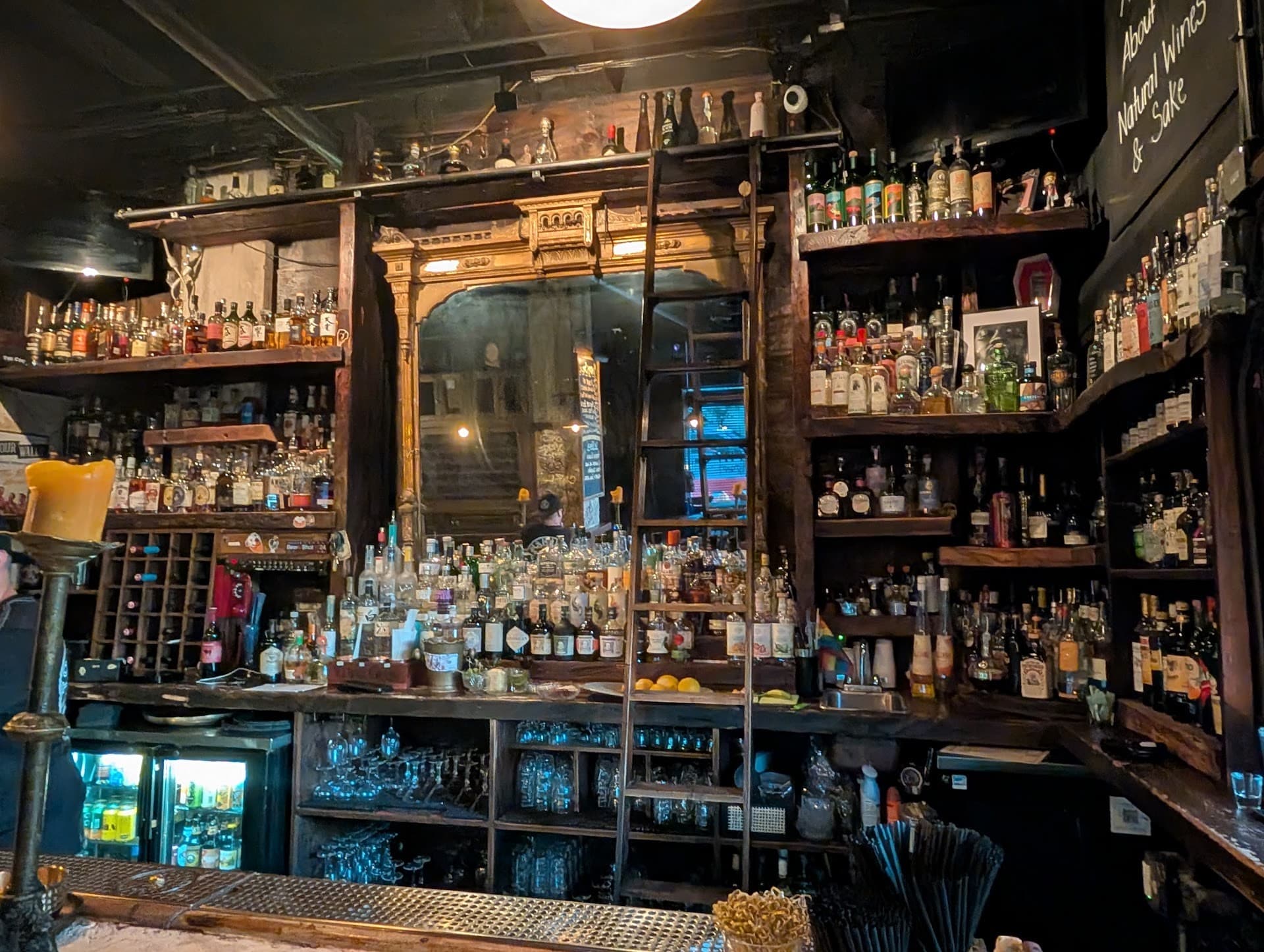 Bar scene at The Corner in Miami