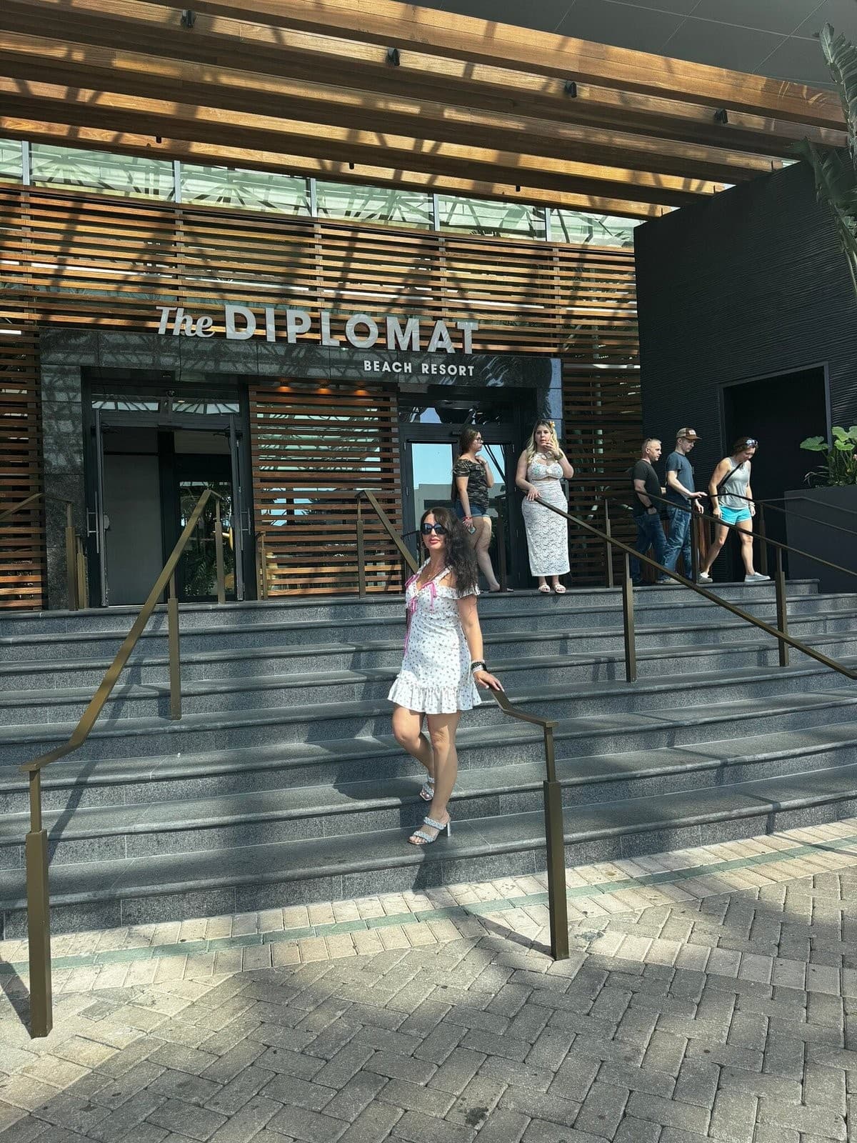 The Diplomat Beach Resort entrance in Hollywood