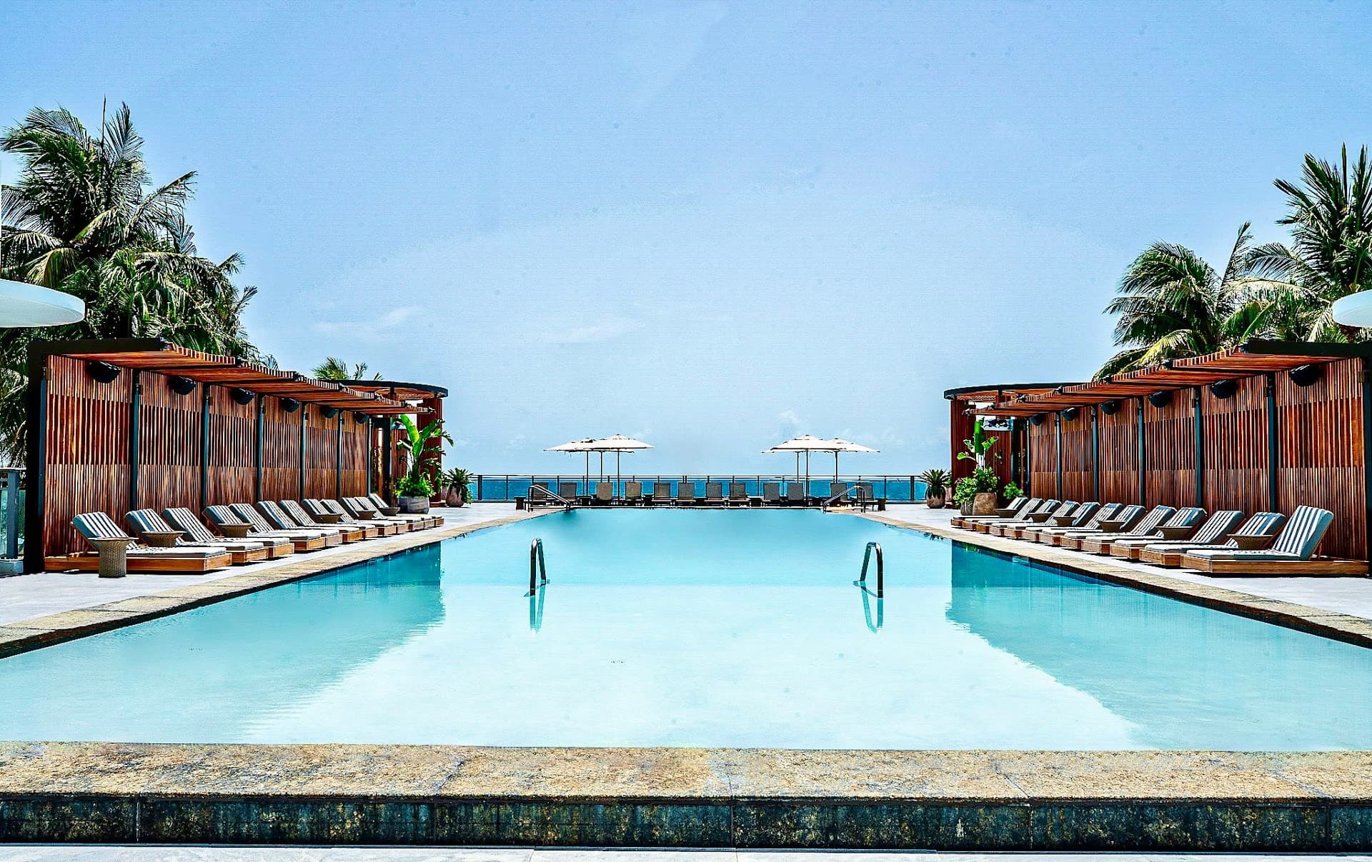 Diplomat Beach Resort pool with views in Hollywood