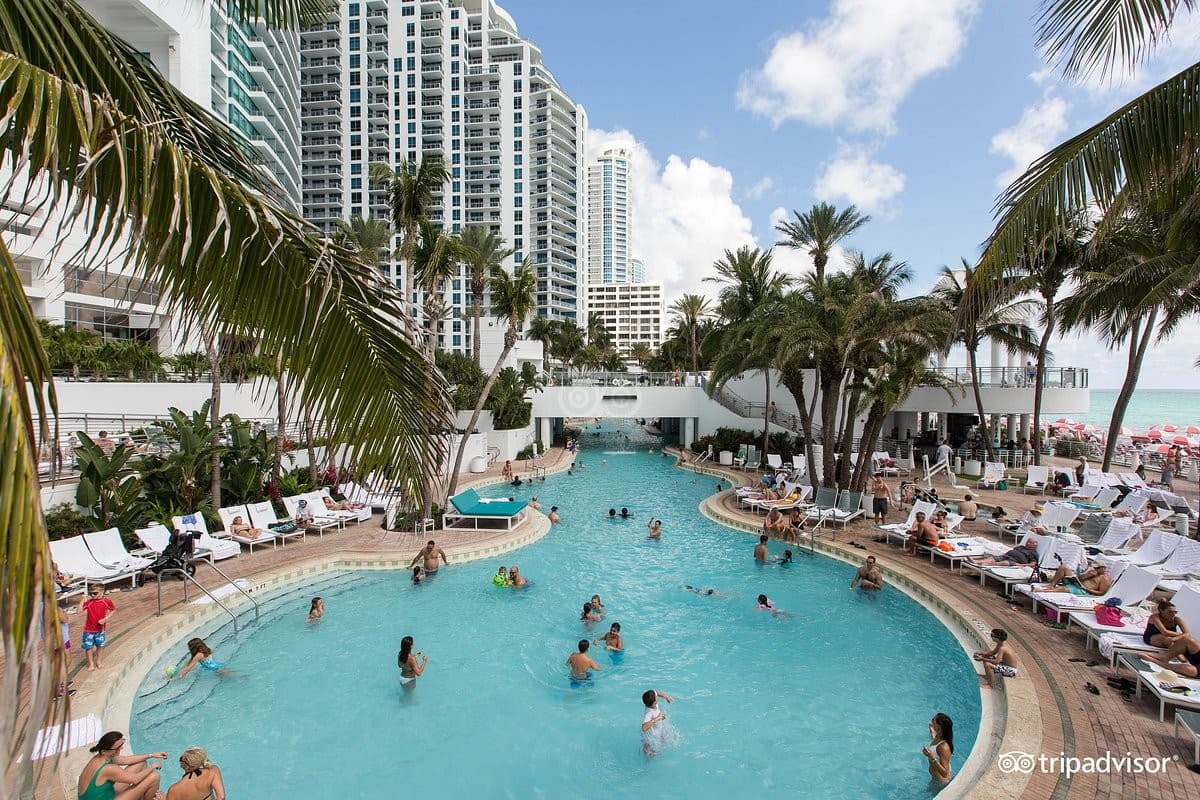 The Diplomat Beach Resort Hollywood pool area