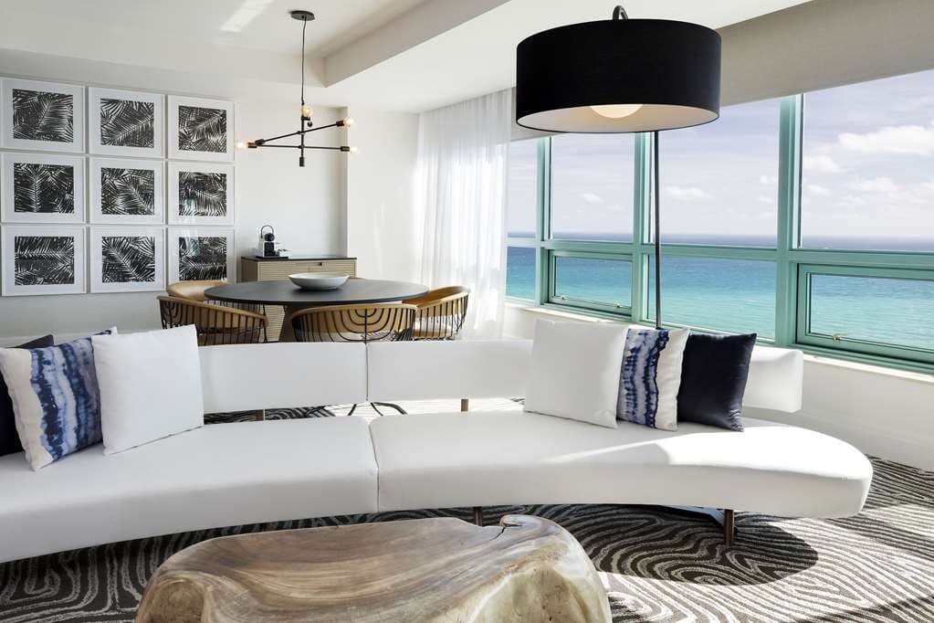 Luxury suite at The Diplomat Beach Resort Hollywood