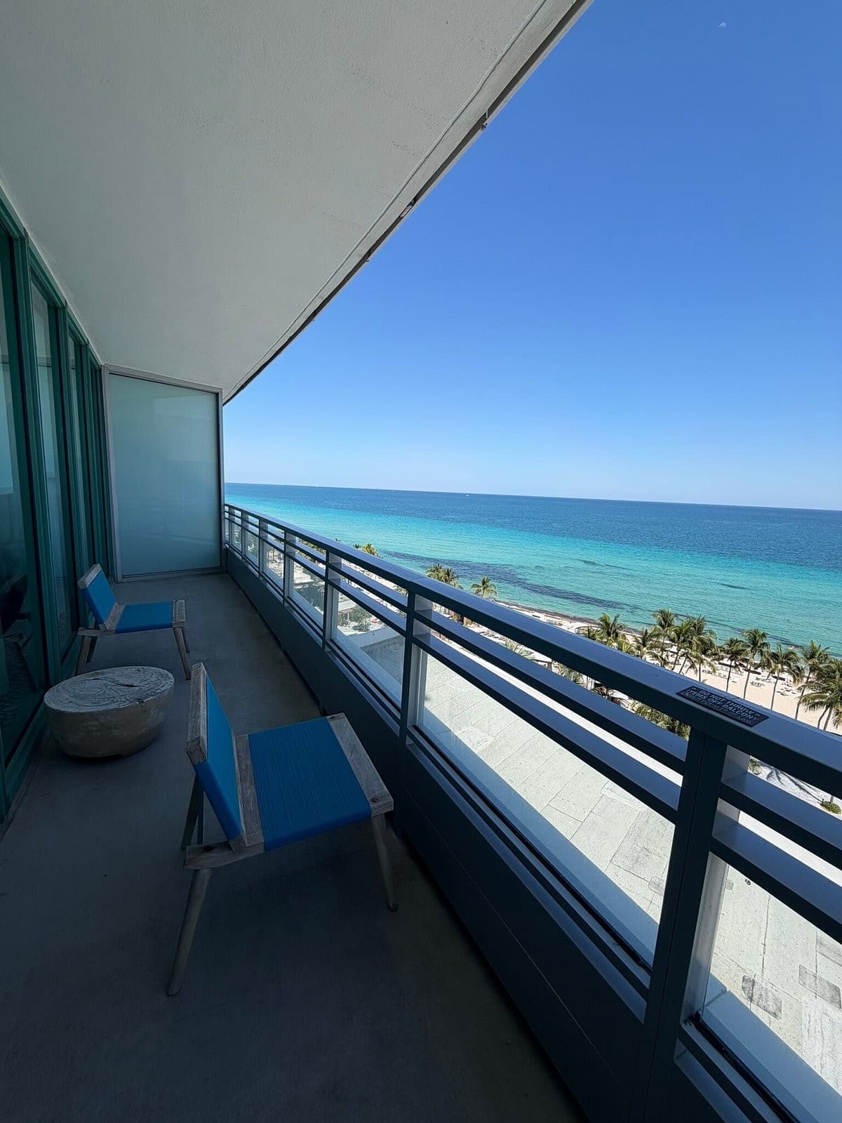 Scenic ocean view from The Diplomat Beach Resort Hollywood