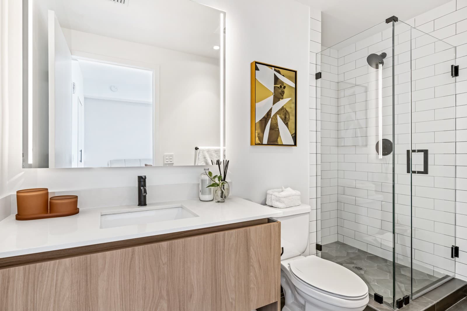 Luxury bathroom at The Elser Hotel Miami