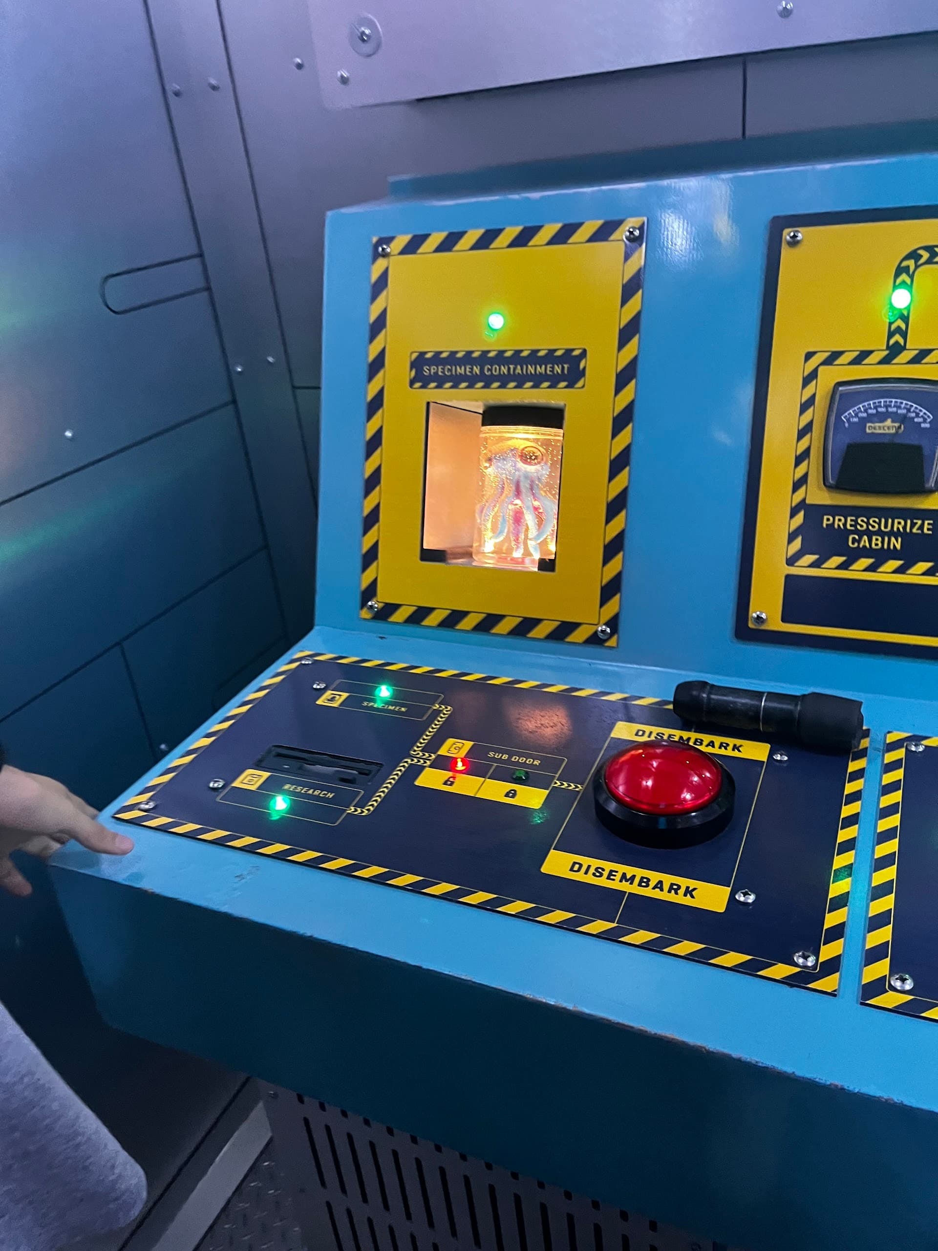 Interactive installation at The Escape Game Miami