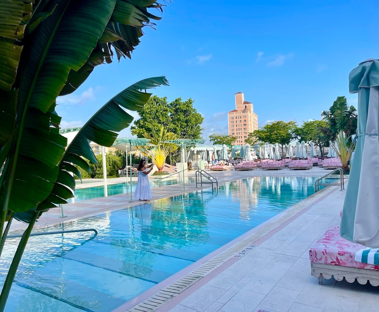 Pool area at The Goodtime Hotel Miami Beach