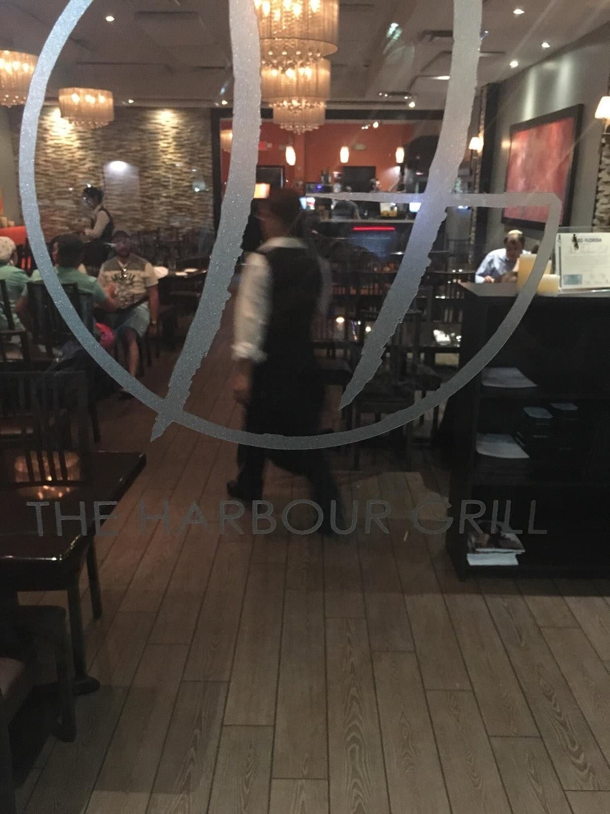 Interior view of The Harbour Grill in Surfside