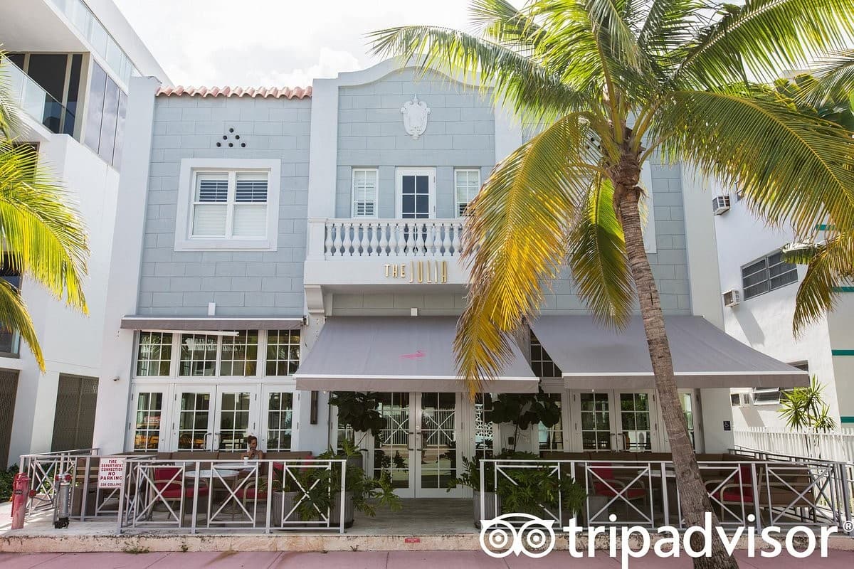 The Julia Hotel exterior in Miami Beach