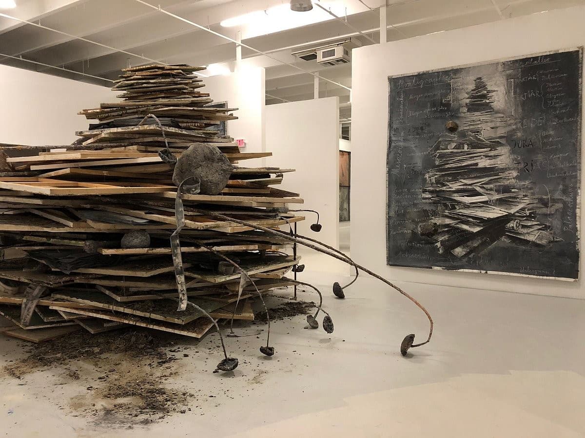 Art installation at The Margulies Collection in Miami