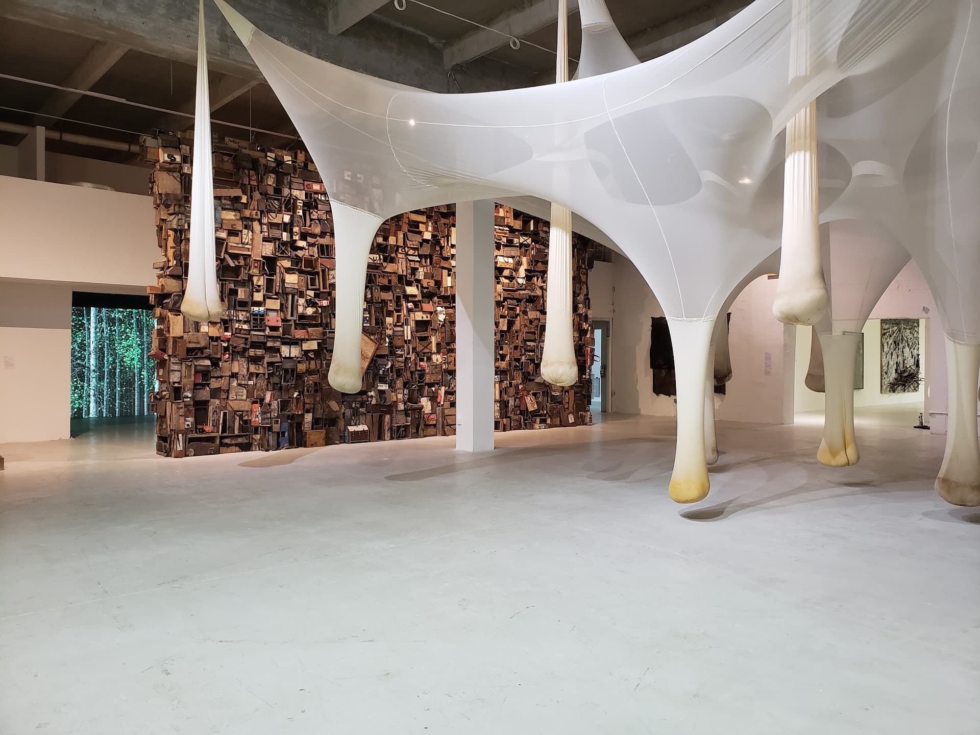 Artistic interior view of The Margulies Collection in Miami