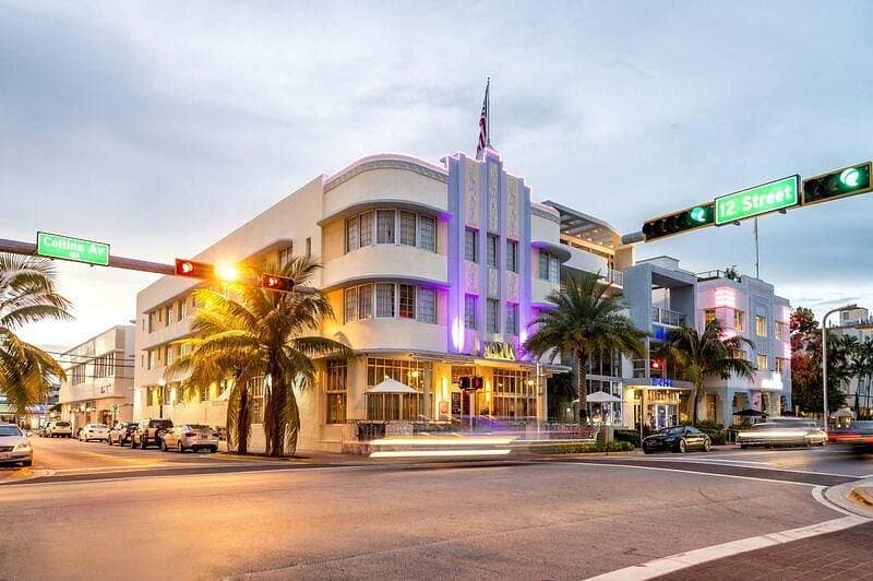 The Marlin Hotel exterior view in Miami Beach
