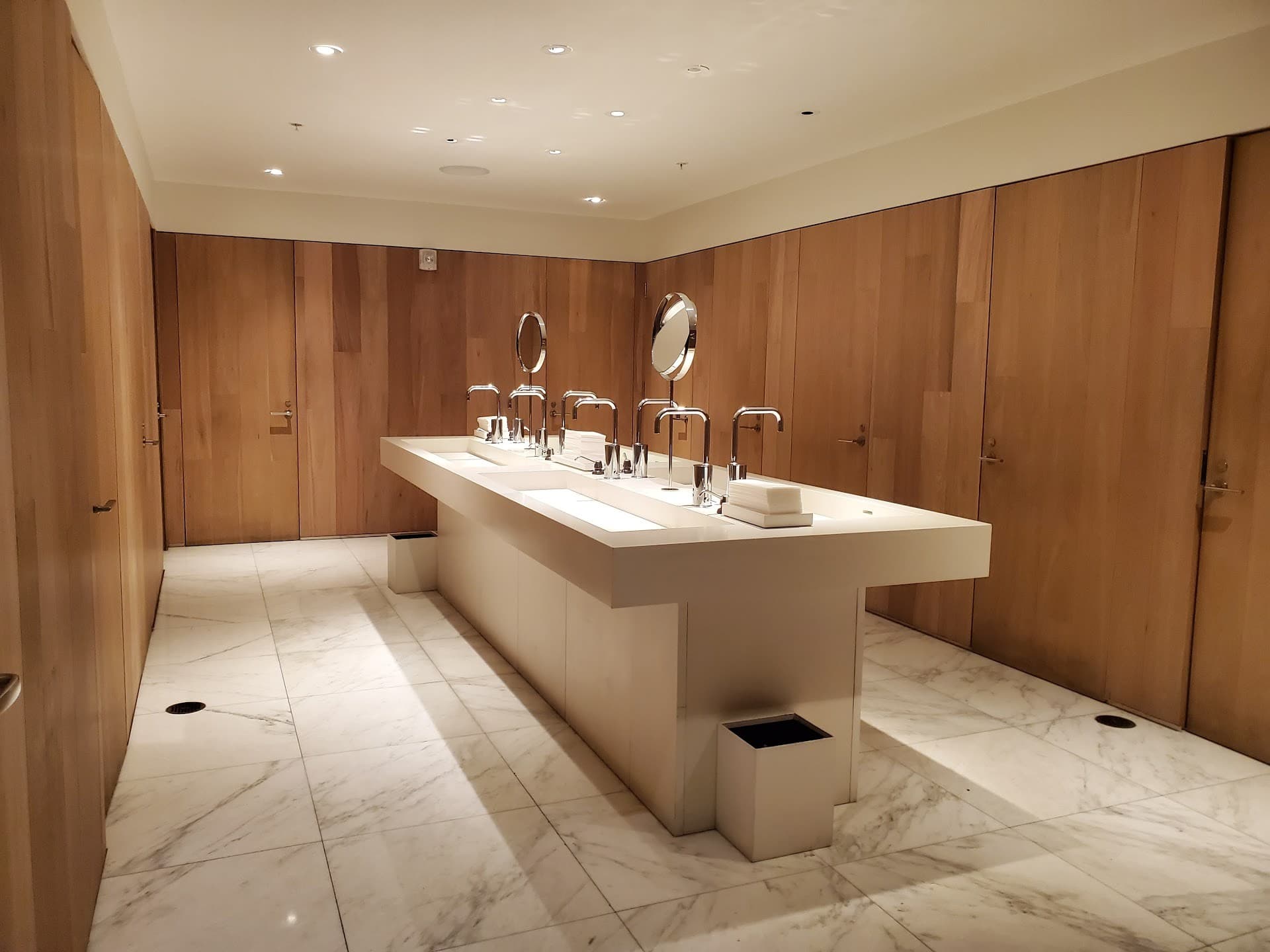 Stylish bathroom at The Miami Beach EDITION, Miami Beach