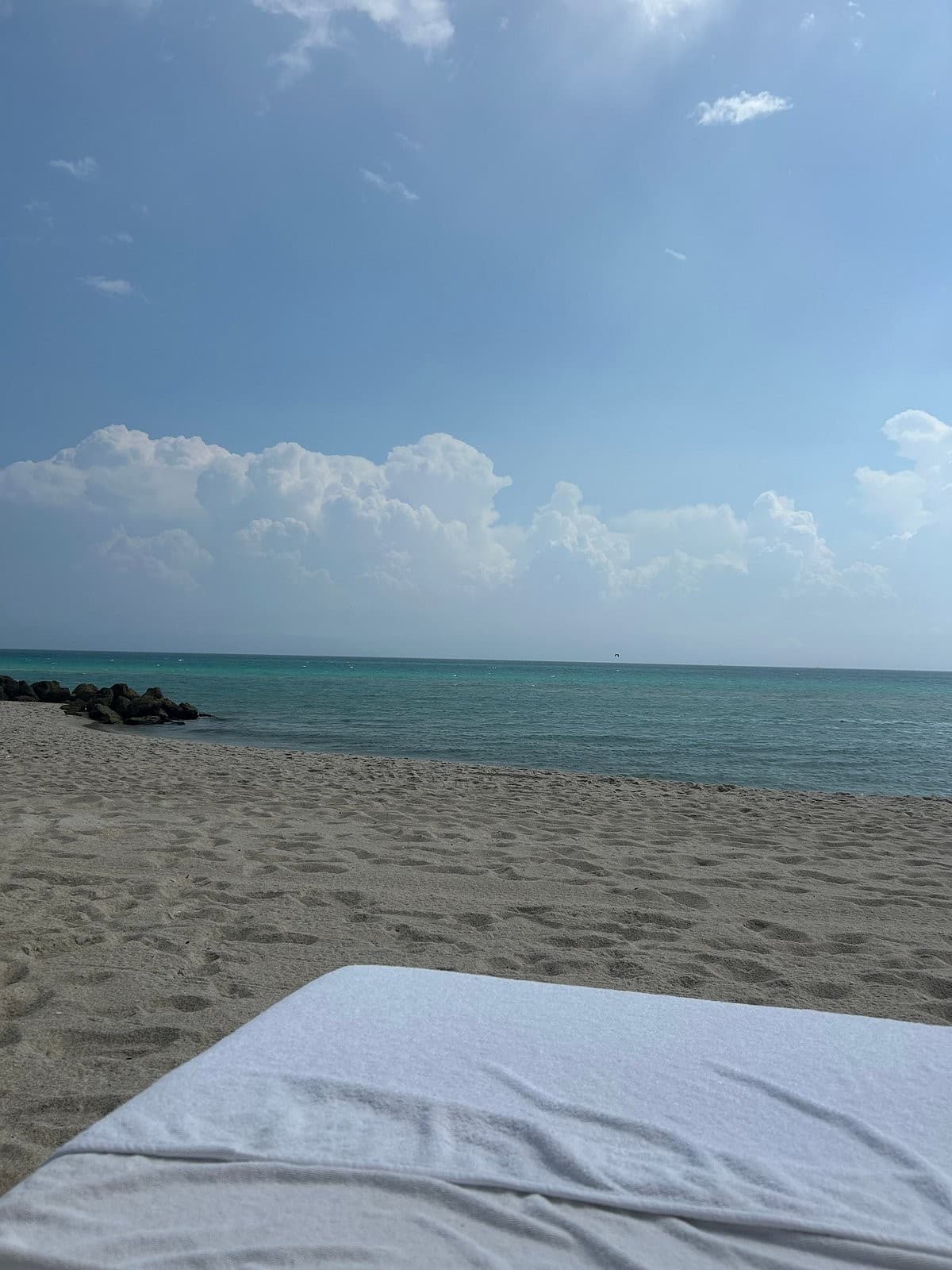 Beach view at The Miami Beach EDITION