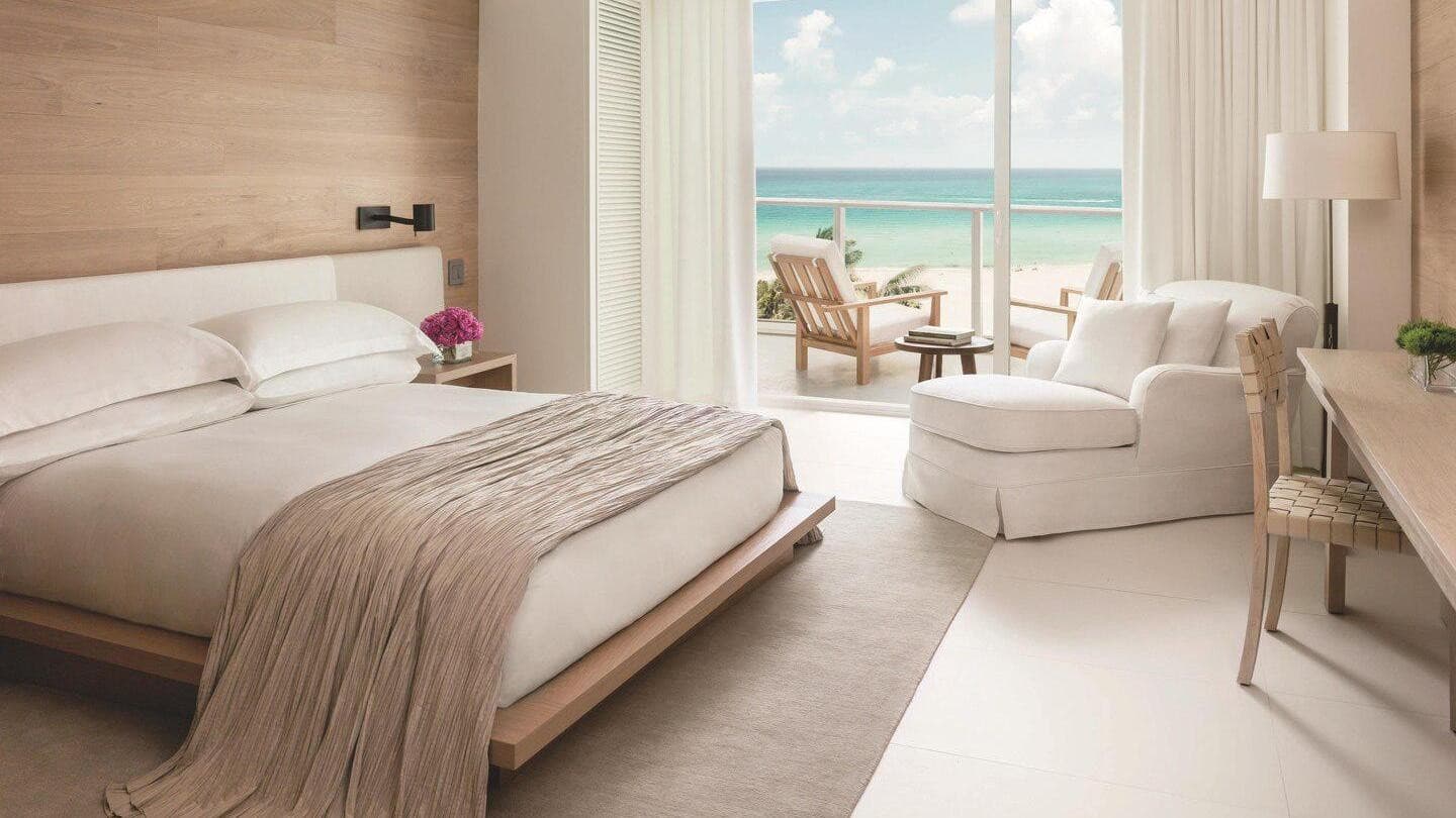 Stylish room at The Miami Beach EDITION, Miami Beach