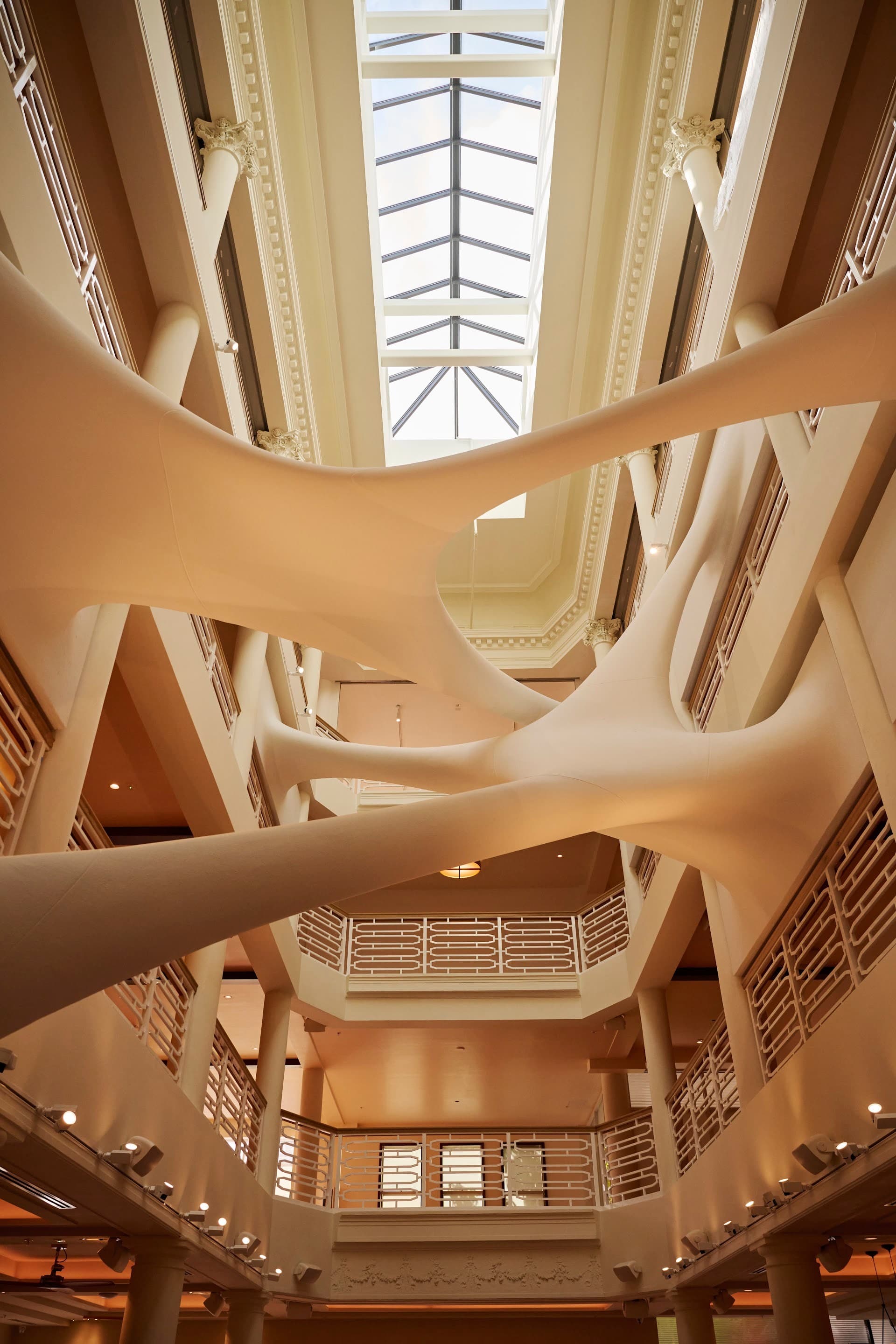 Stylish lobby design at The Moore, Miami