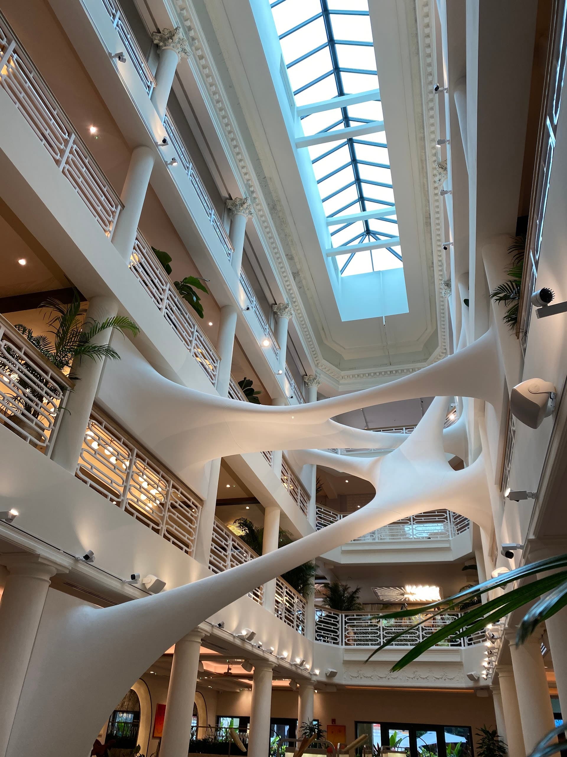 The Moore hotel lobby interior in Miami