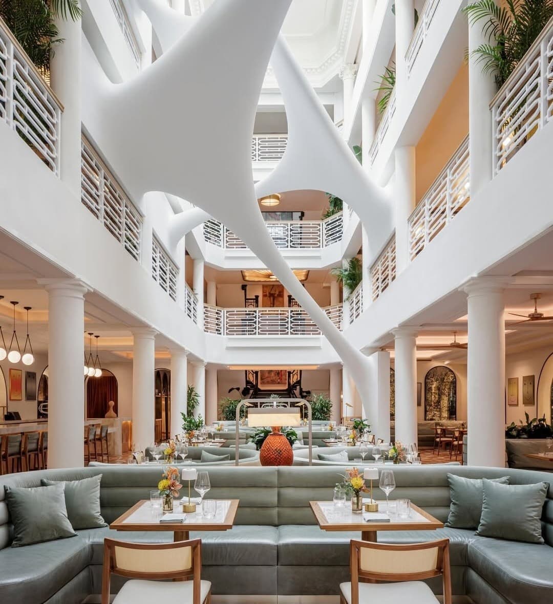 The Moore restaurant interior in Miami