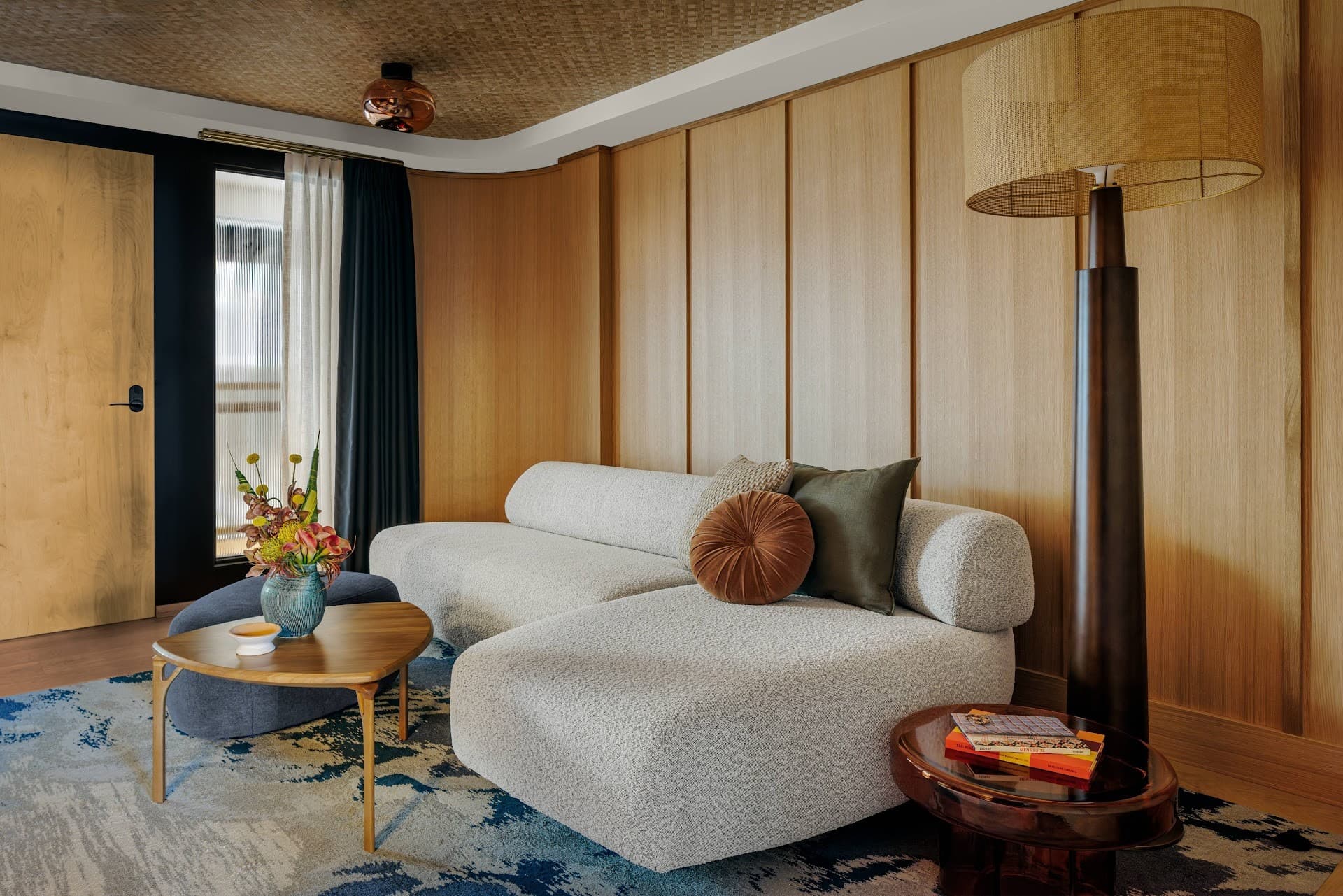 Stylish room at The Moore hotel in Miami