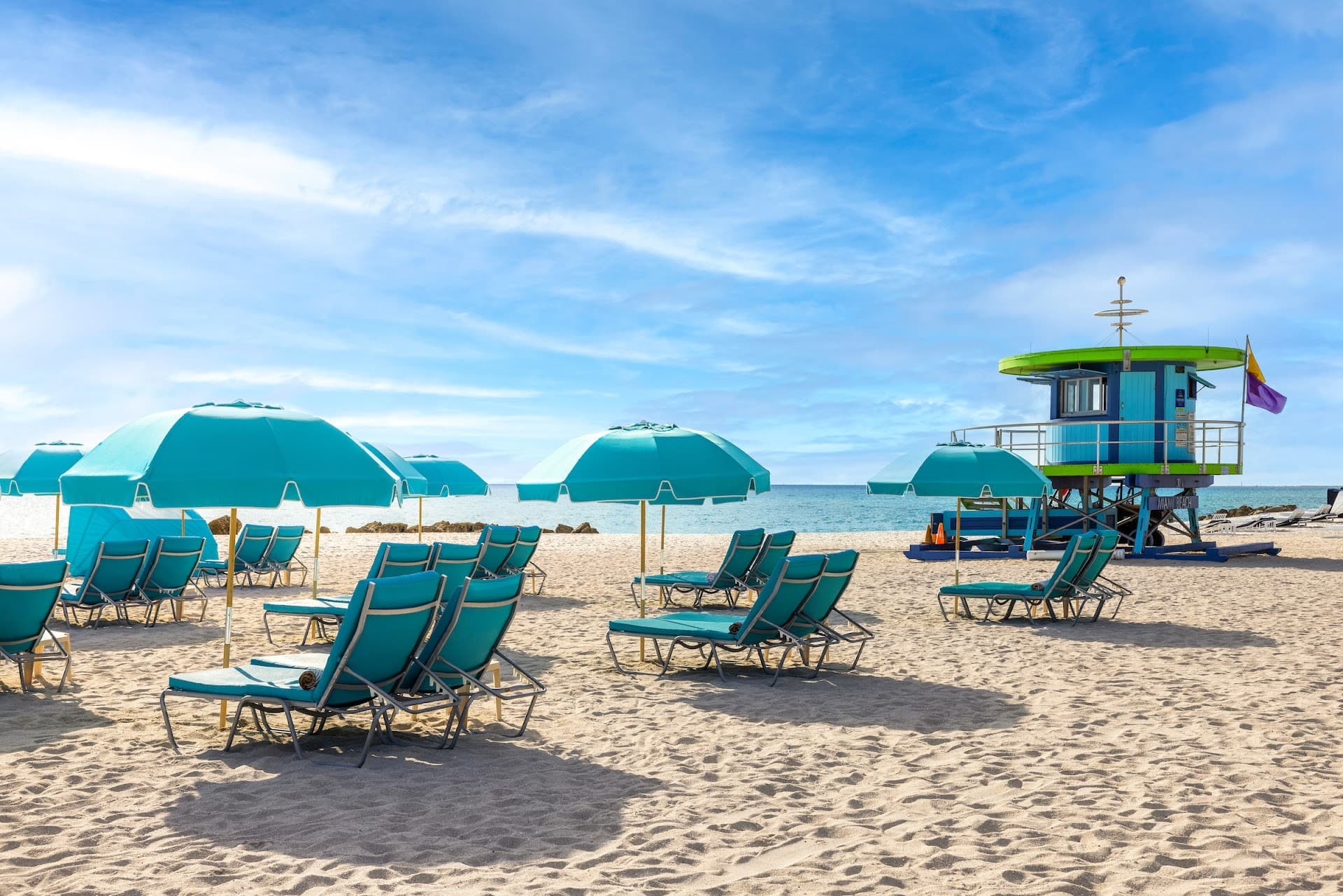 Beach at The Palms Hotel & Spa in Miami Beach