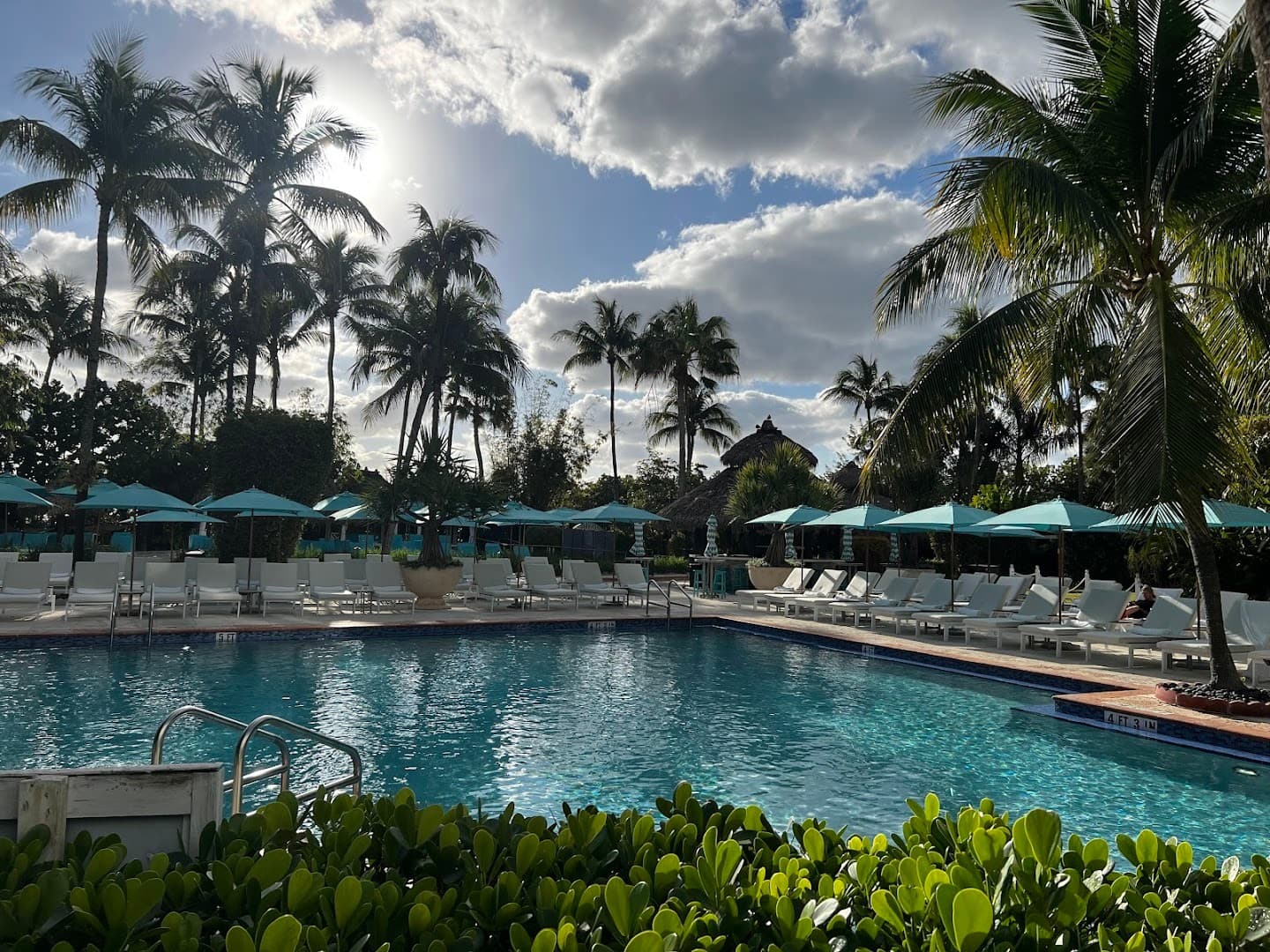 Pool area at The Palms Hotel & Spa in Miami Beach