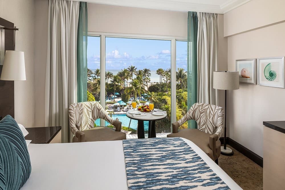 Luxurious room at The Palms Hotel & Spa in Miami Beach