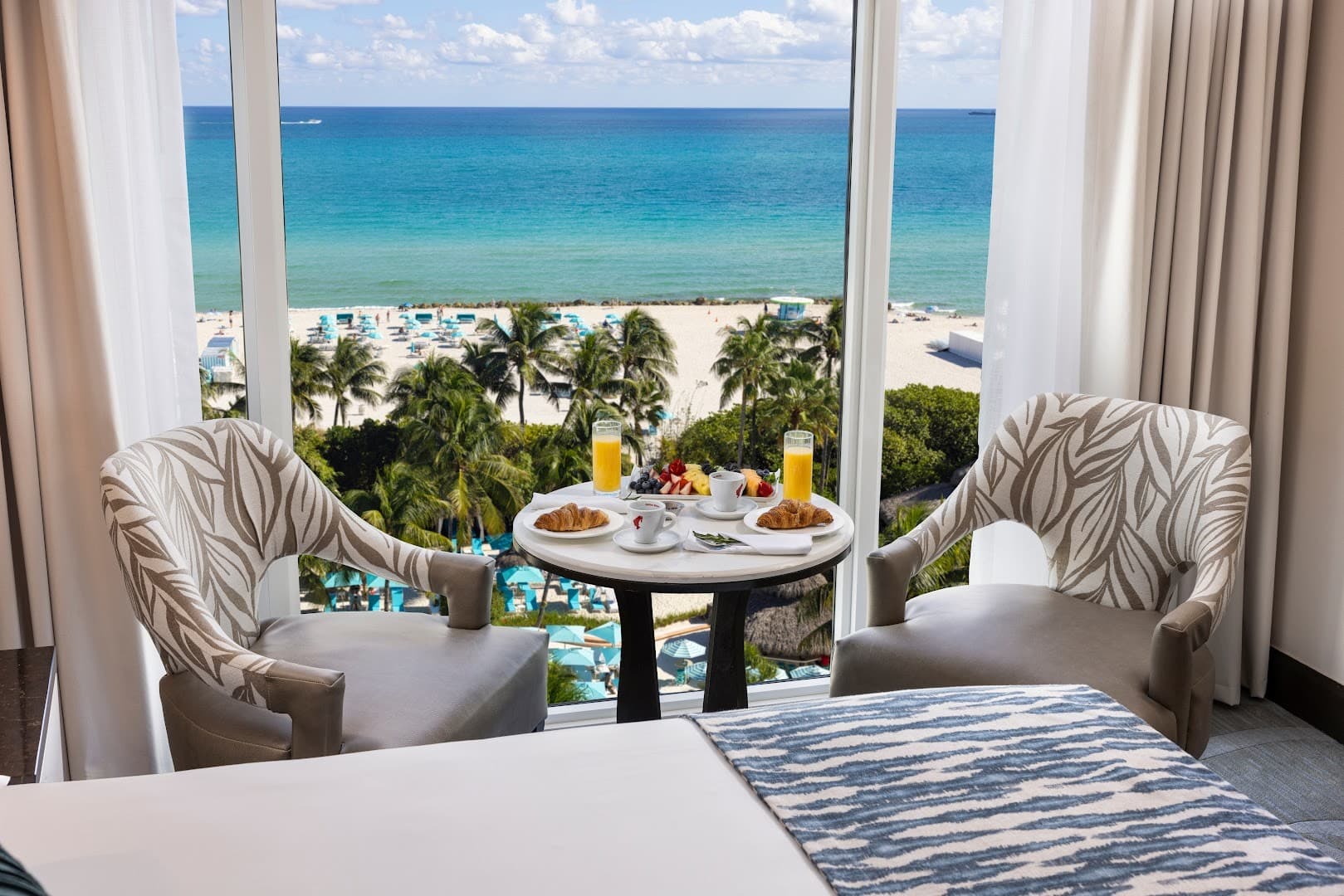 Ocean view from The Palms Hotel & Spa in Miami Beach