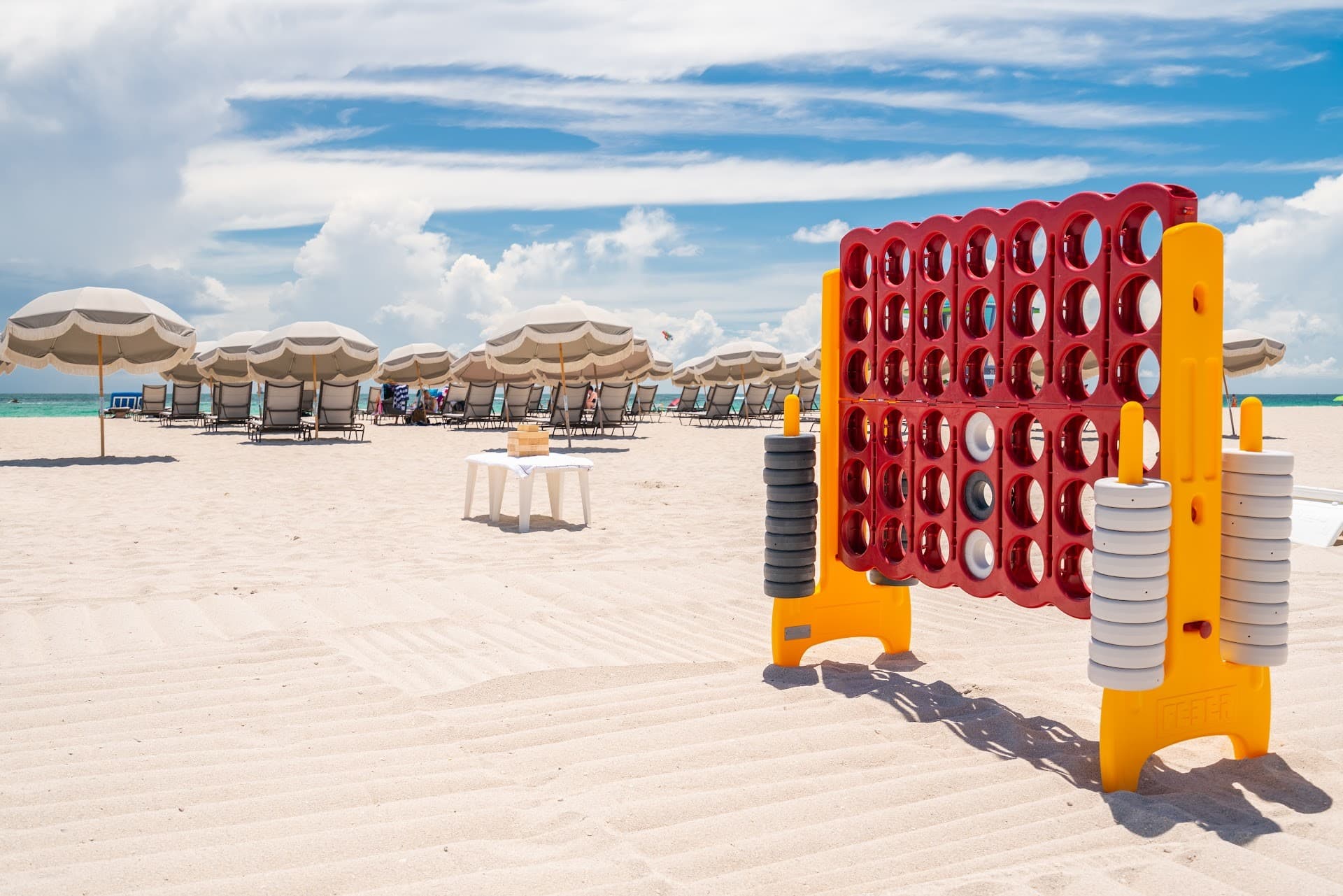 Beach area at The Plymouth South Beach, Miami Beach