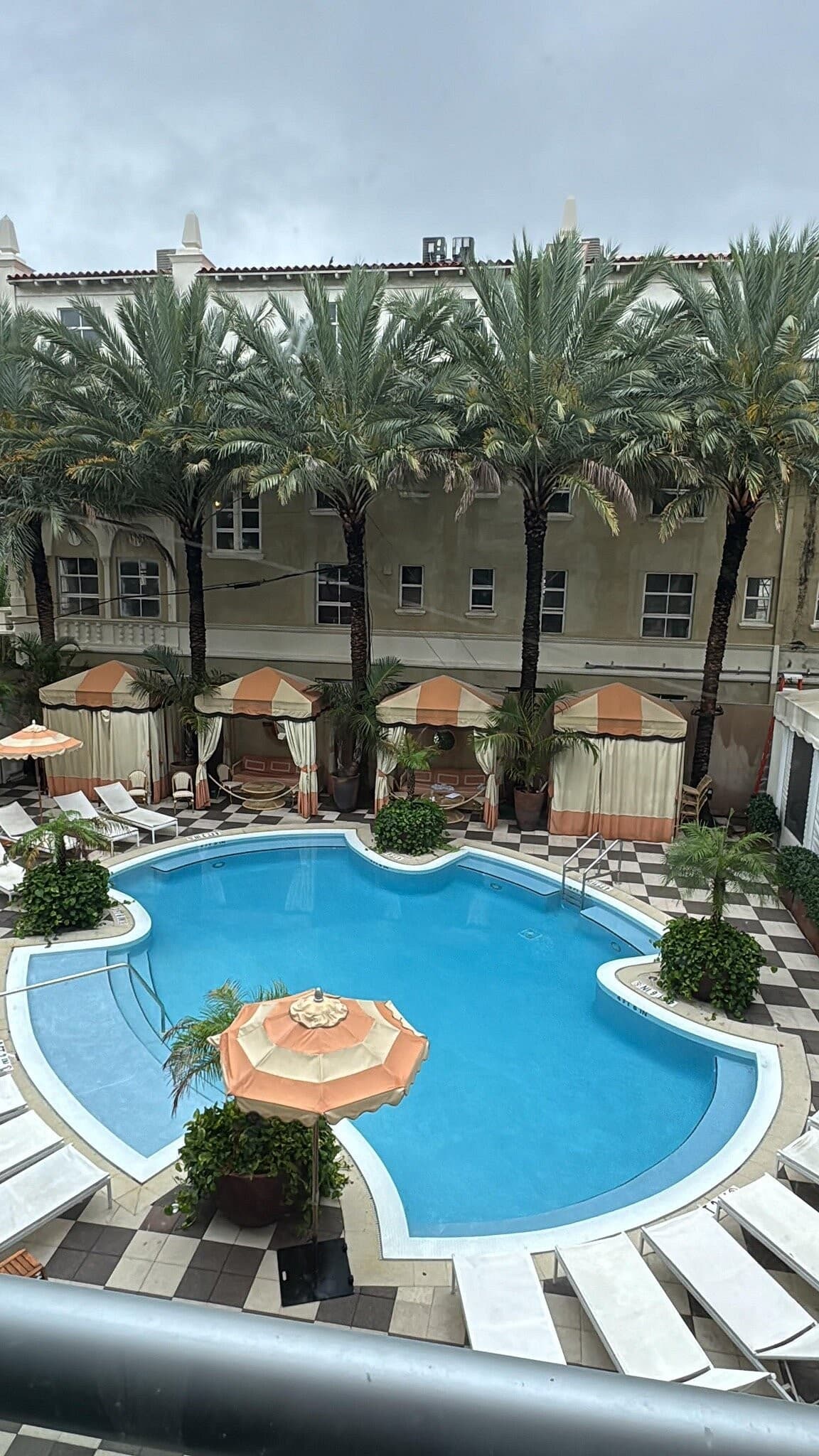 Pool area at The Plymouth South Beach in Miami Beach
