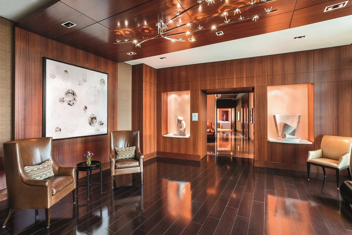 Elegant lobby of The Ritz-Carlton Bal Harbour