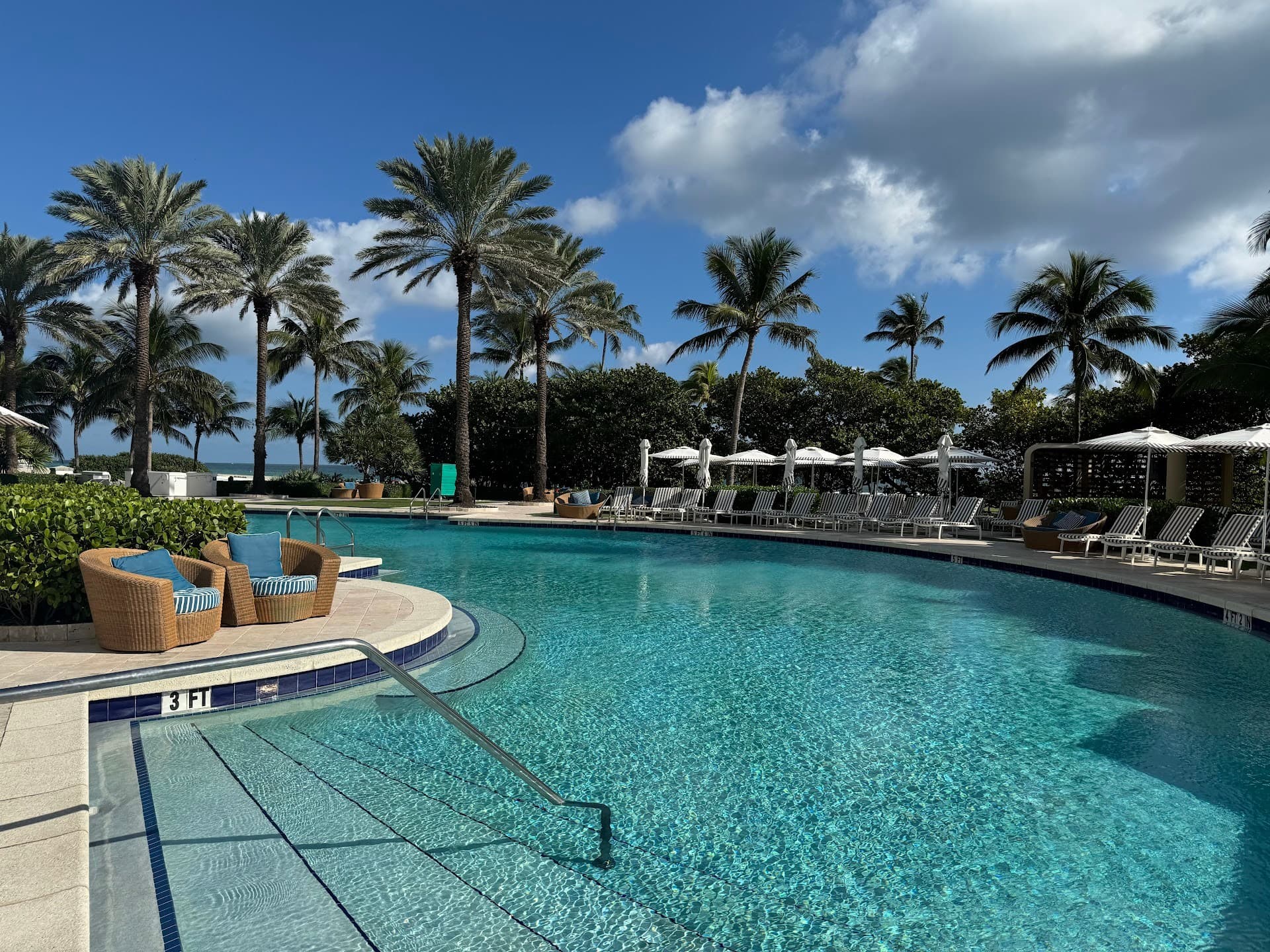 The Ritz-Carlton Bal Harbour Miami pool area