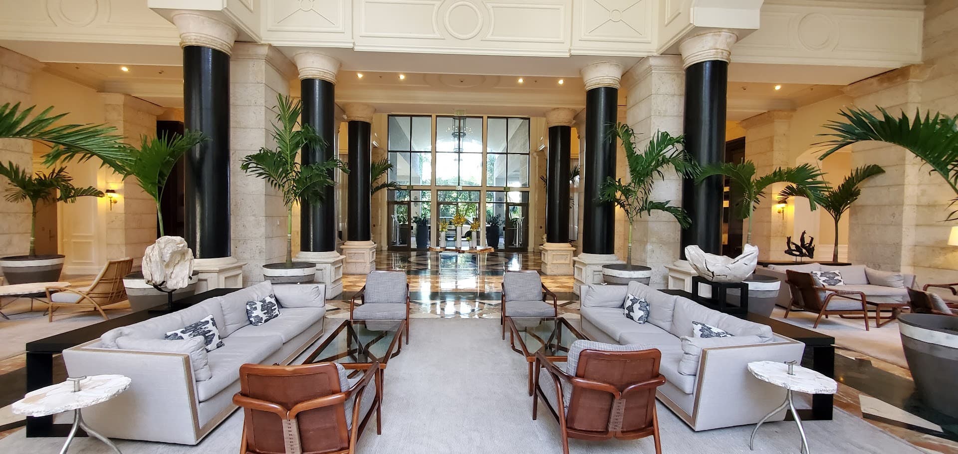 The Ritz-Carlton Coconut Grove lobby in Miami