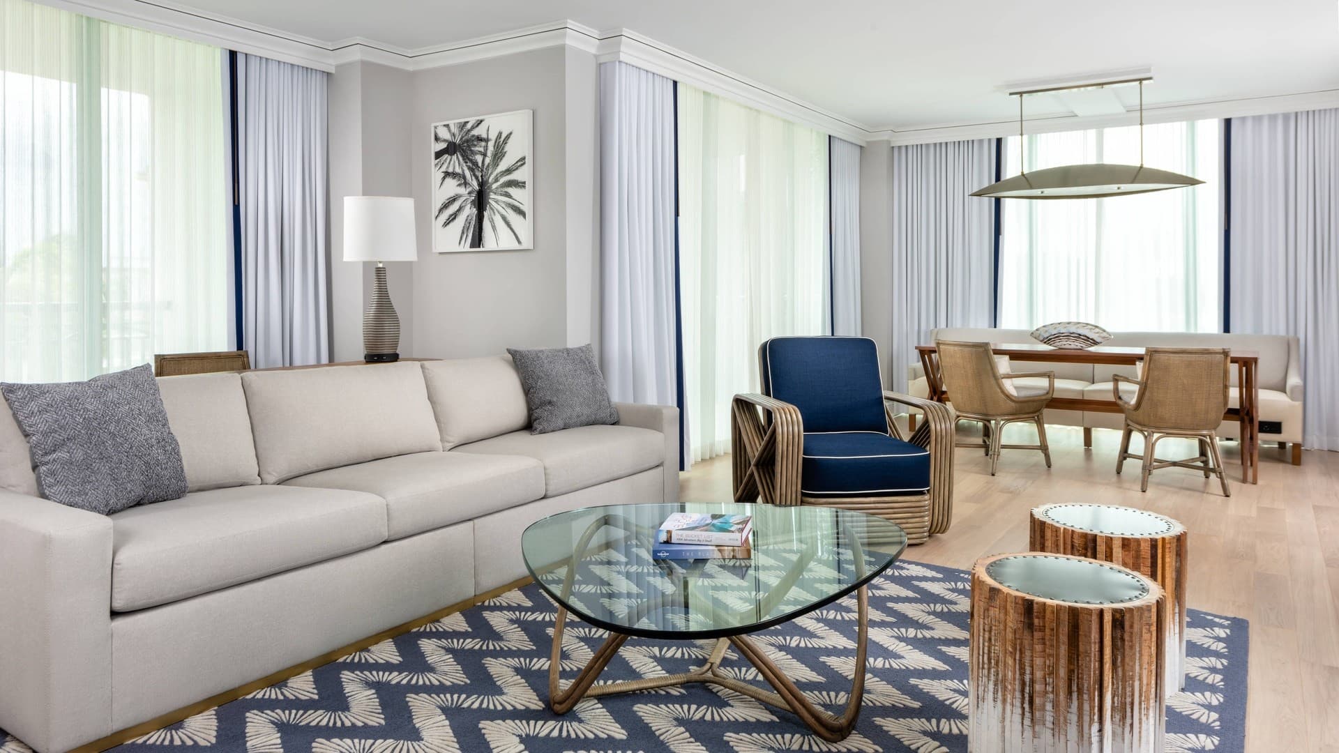 Luxurious suite at The Ritz-Carlton Coconut Grove, Miami