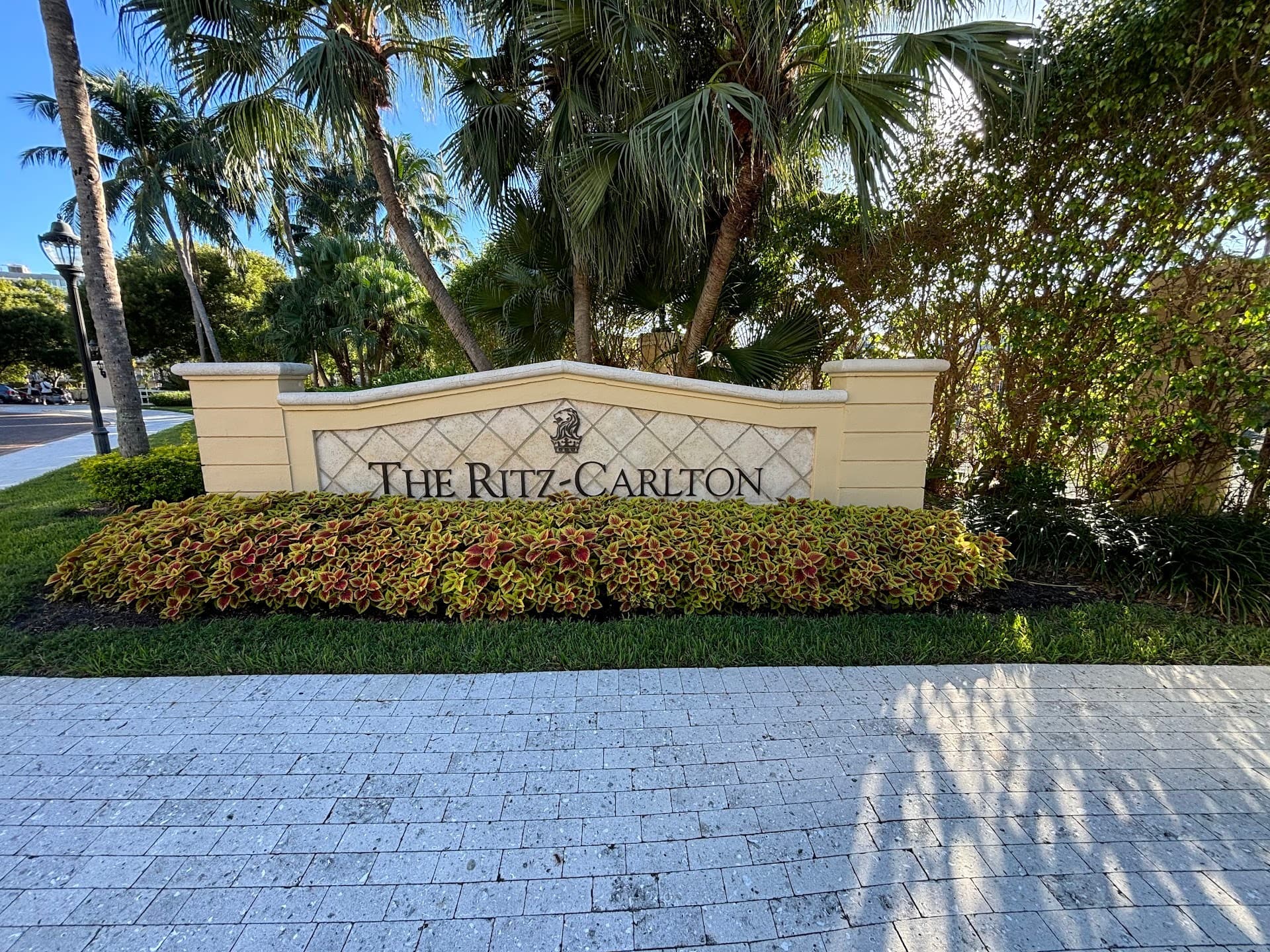 The Ritz-Carlton Key Biscayne, Miami sign