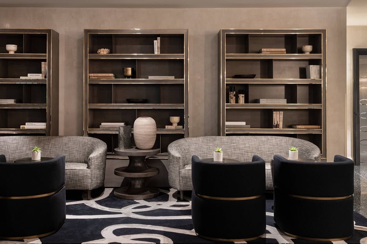 Elegant lobby at The Ritz-Carlton, South Beach, Miami Beach