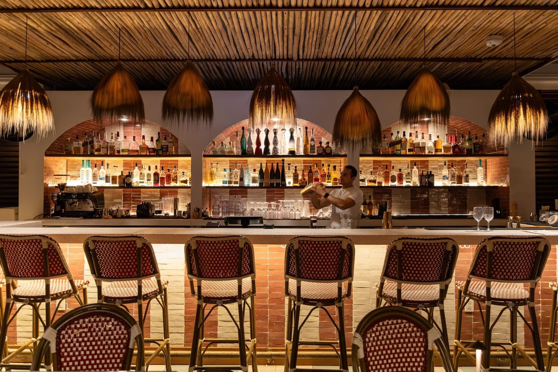 The Roof at Esme Hotel bar in Miami Beach