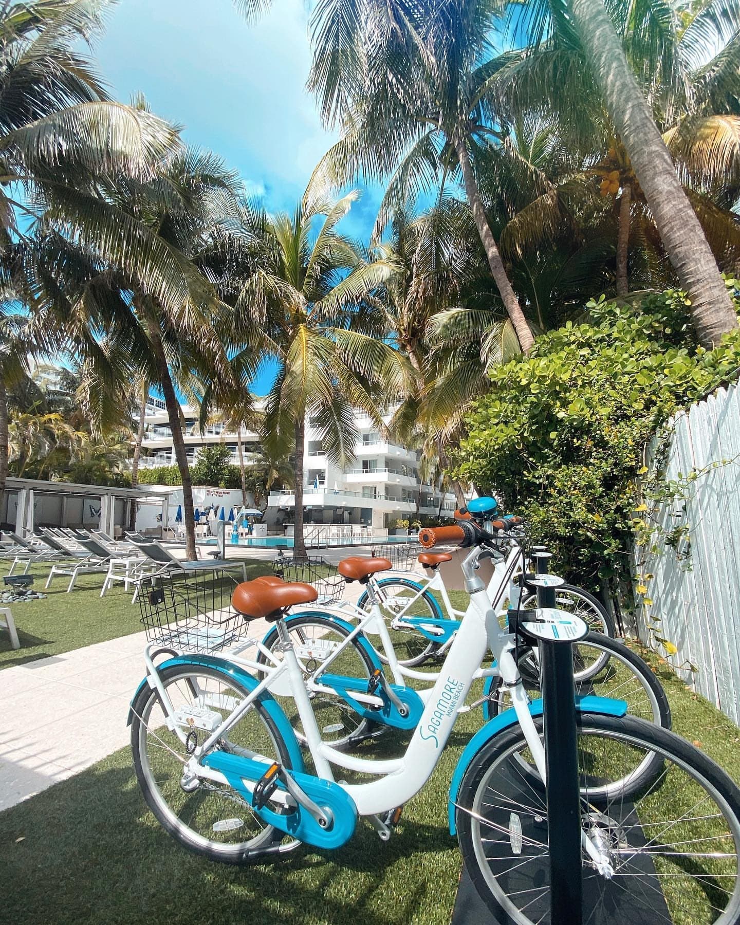 Bicycles at The Sagamore Hotel South Beach, 1671 Collins Ave