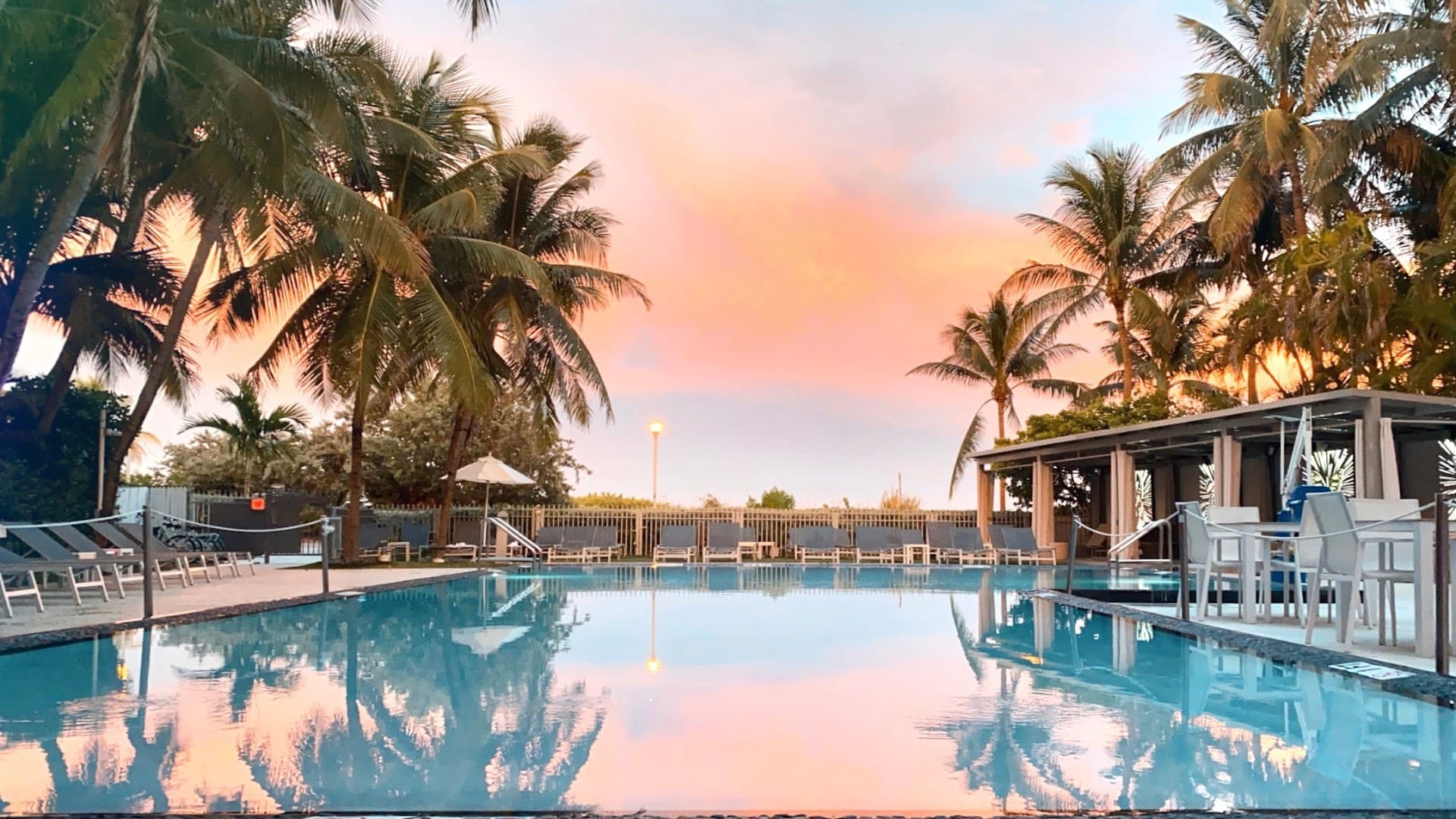 Sagamore Hotel pool area at 1671 Collins Ave
