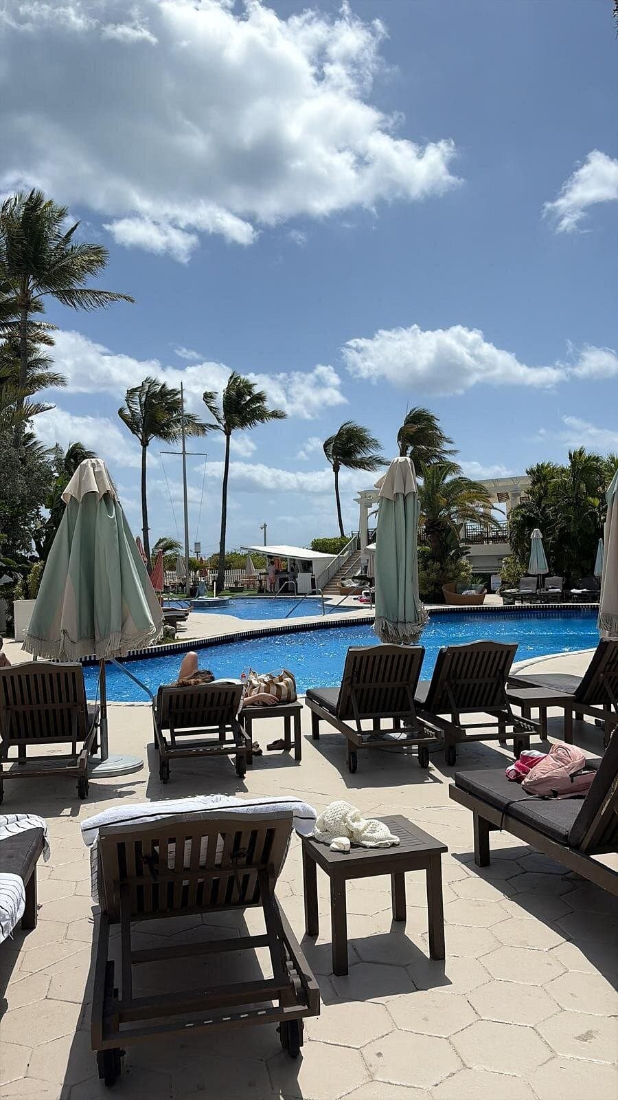 Pool area at The Savoy Hotel & Beach Club, Miami Beach