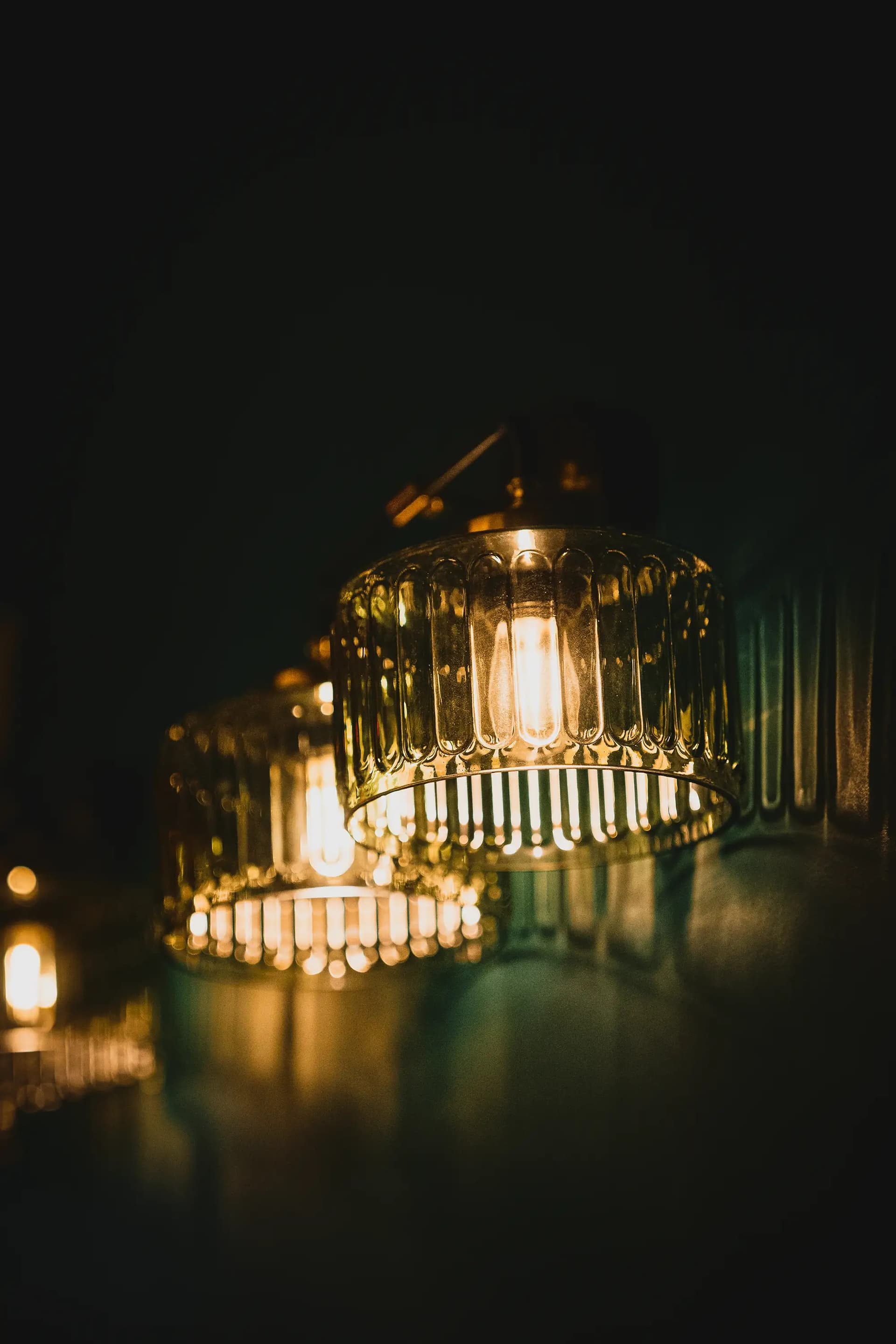 Stylish lighting at The Scapegoat Miami Beach