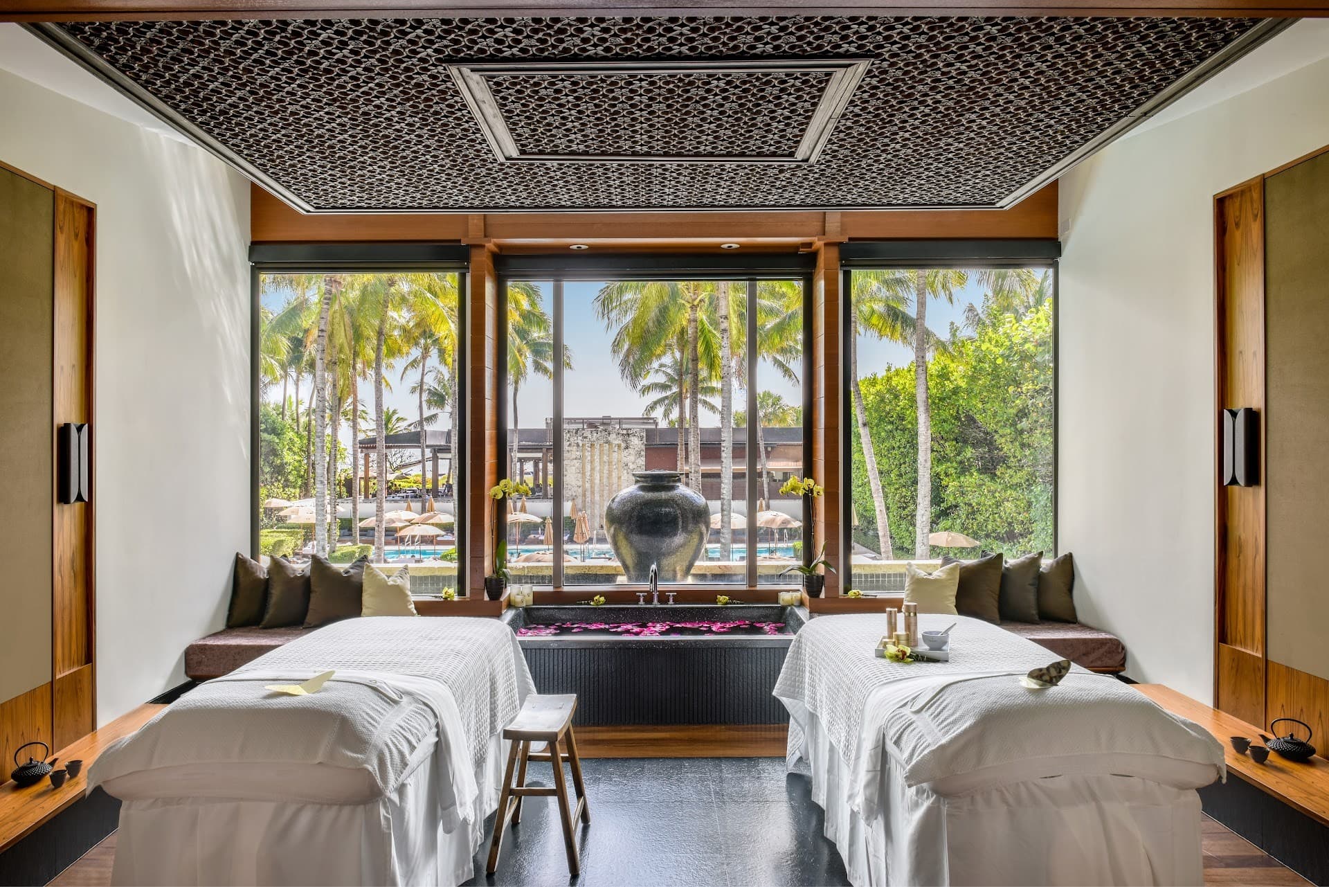 Spa treatment room at The Setai, Miami Beach
