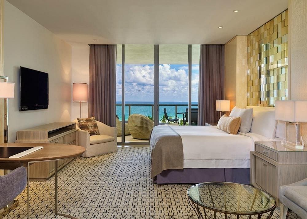 Luxury room at The St. Regis Bal Harbour Resort, Miami Beach