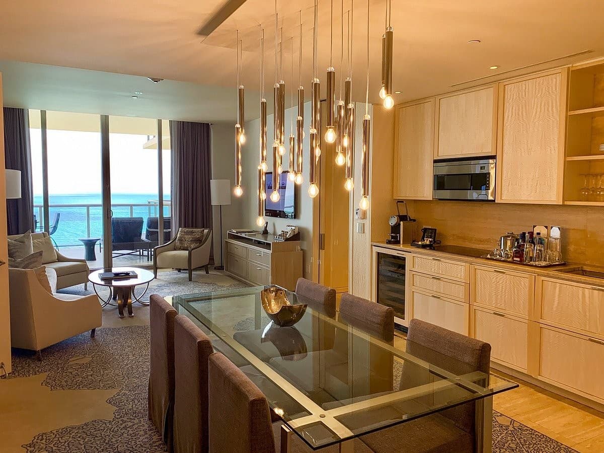 Luxurious suite at The St. Regis Bal Harbour Resort, Miami Beach