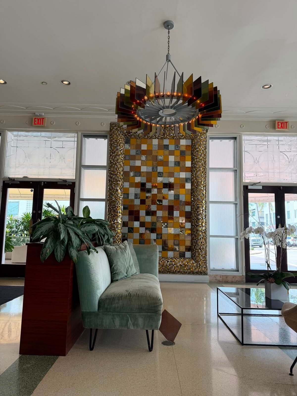 Lobby of The Tony Hotel South Beach in Miami Beach