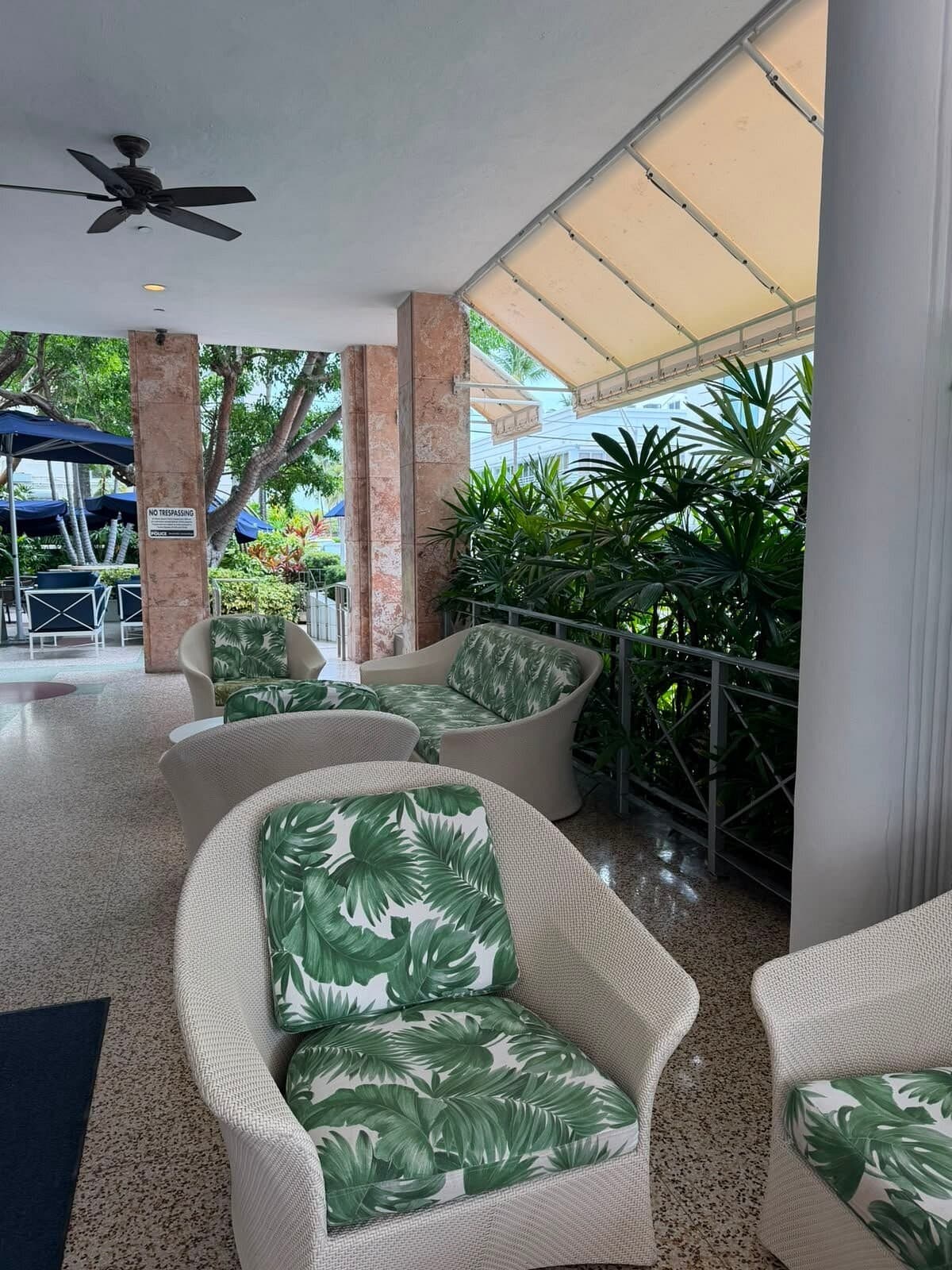 Seating area at The Tony Hotel South Beach, Miami Beach