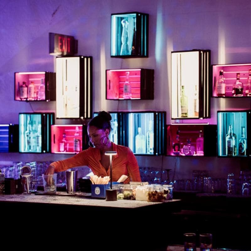 The Twisted Tonic bar scene in Miami Beach