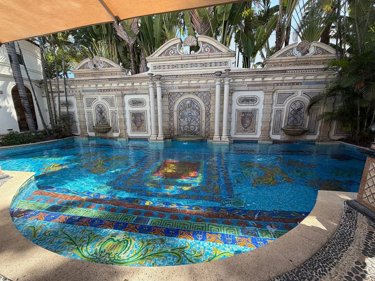 Villa Casa Casuarina pool area in Miami Beach
