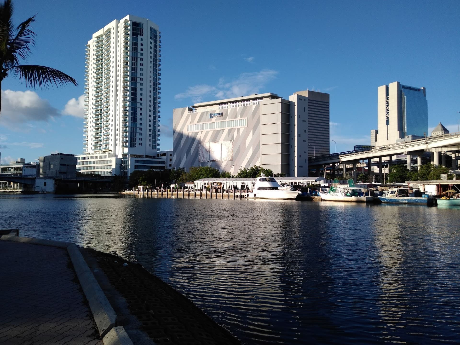 The Wharf Miami exterior view in vibrant sunlight
