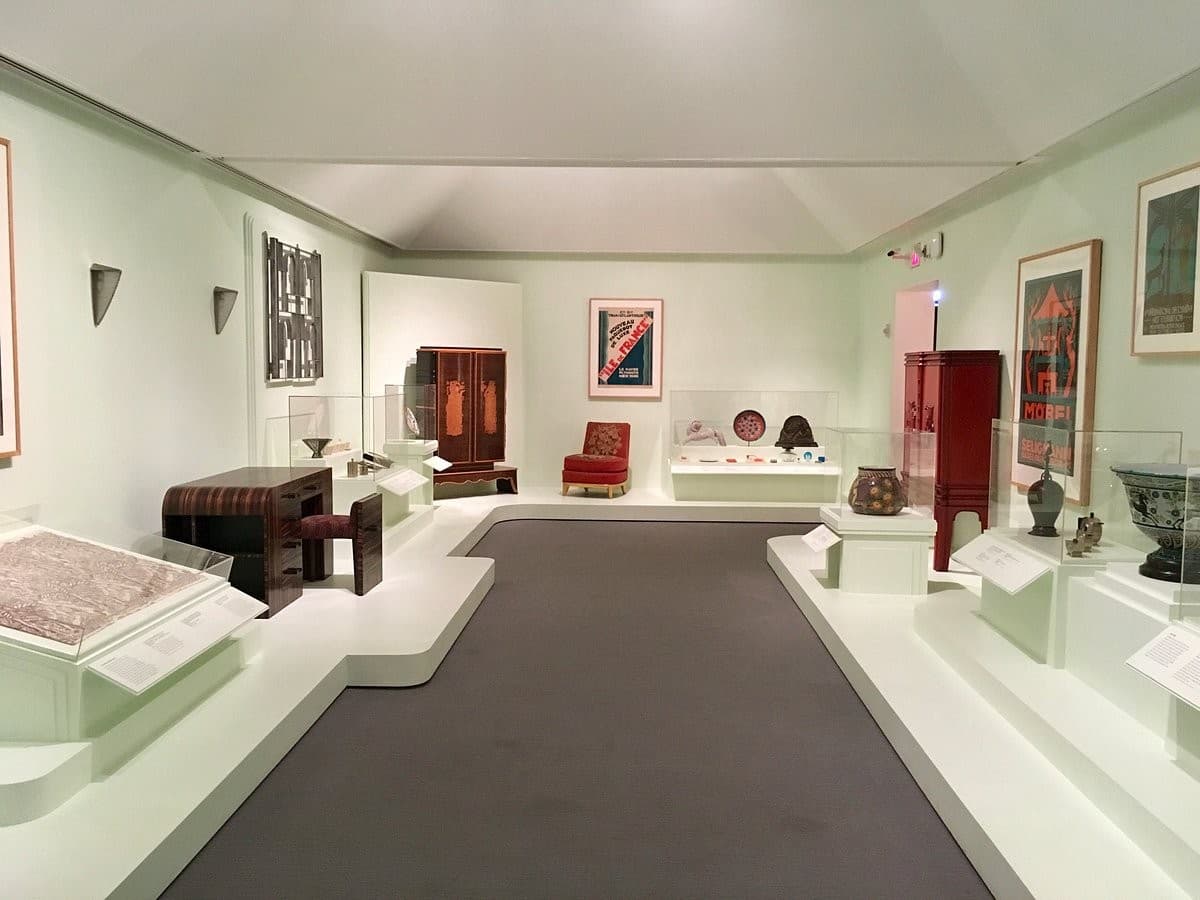 Interior view of The Wolfsonian-FIU in Miami Beach
