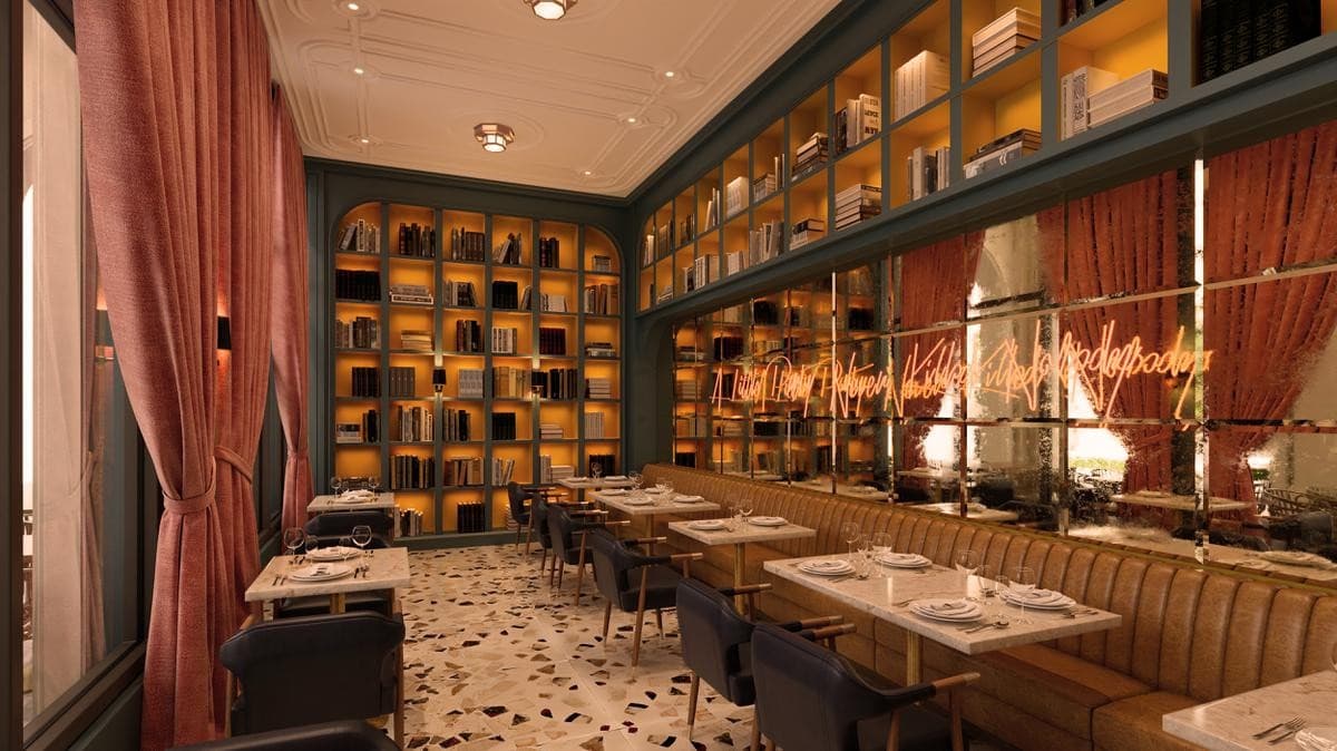 Thesis Hotel restaurant interior Coral Gables